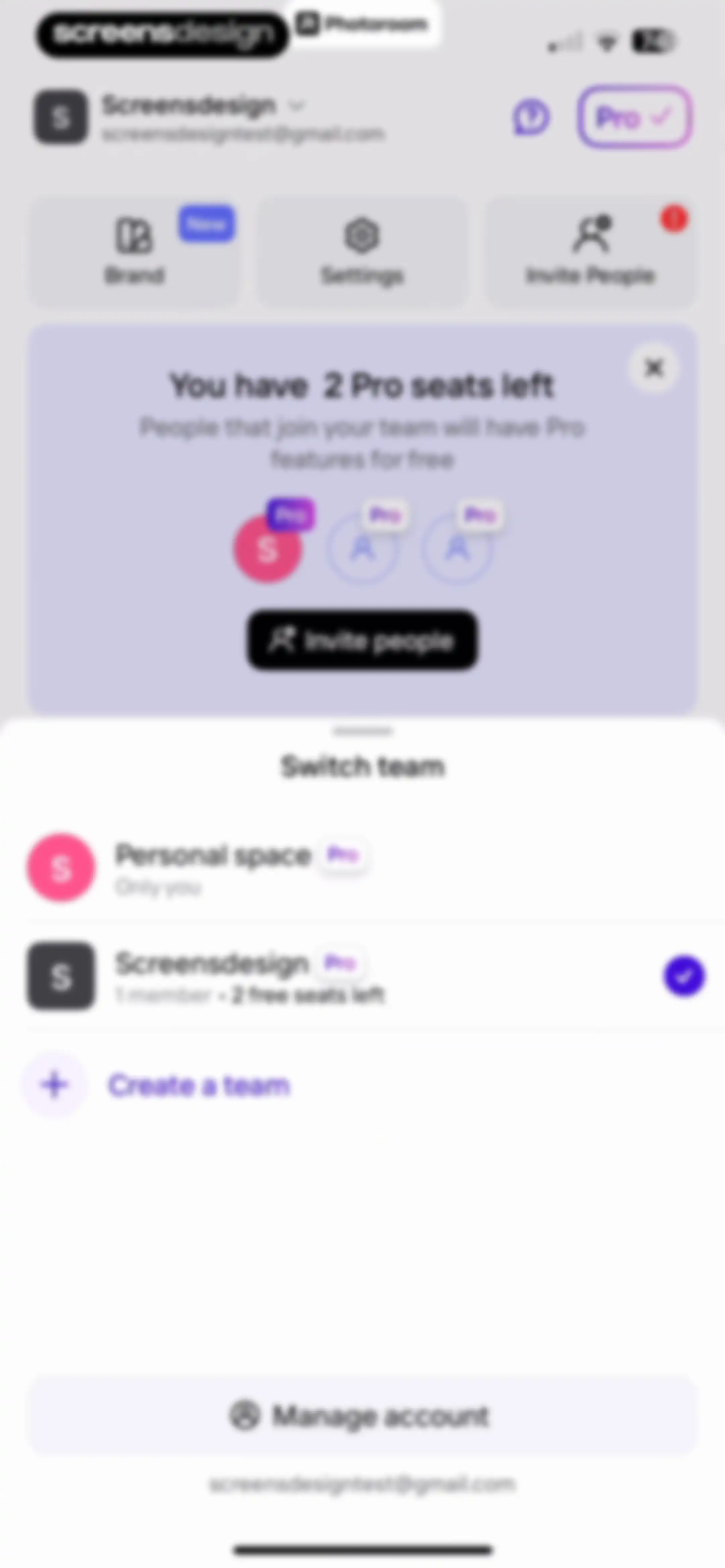 Photoroom: AI Photo Editor screen 109