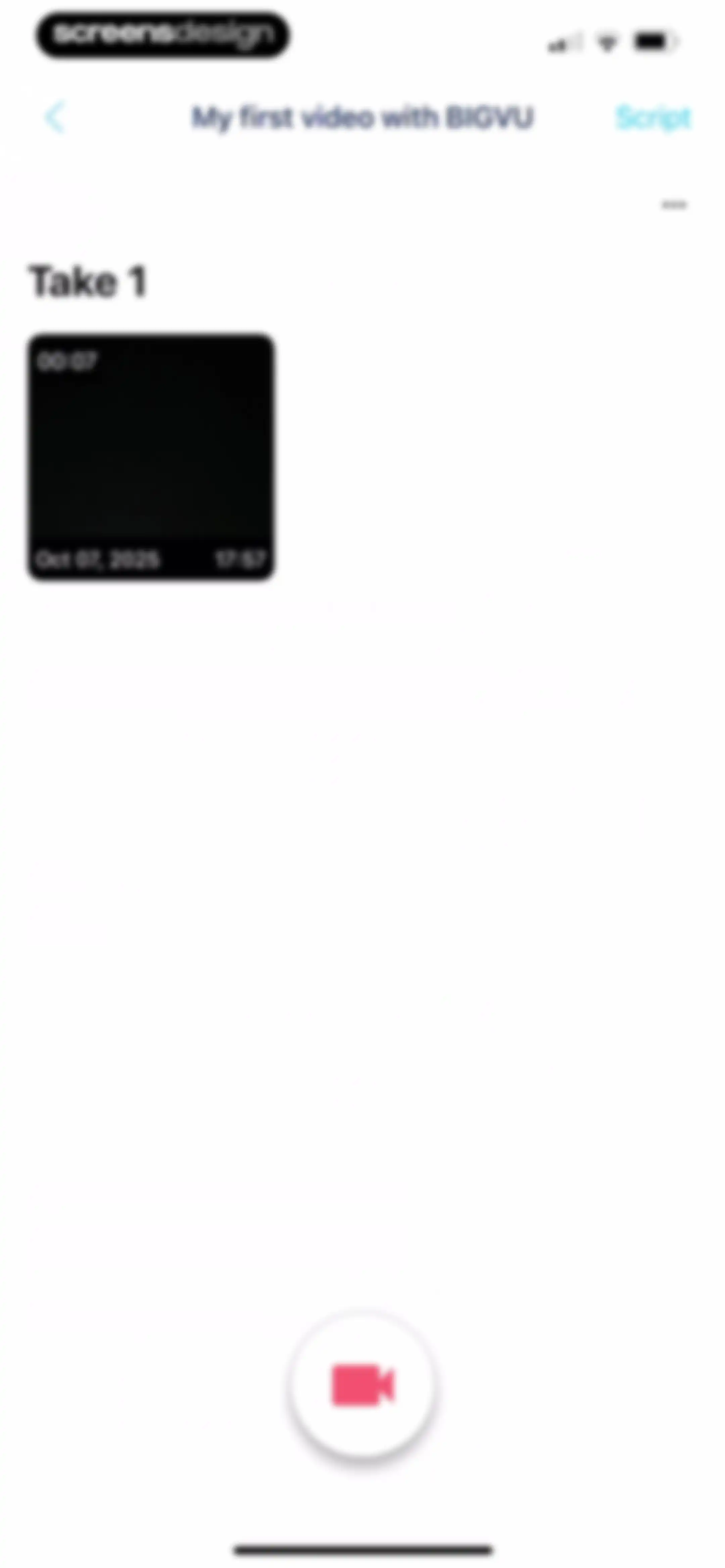 BIGVU Teleprompter Captions AI screen 34