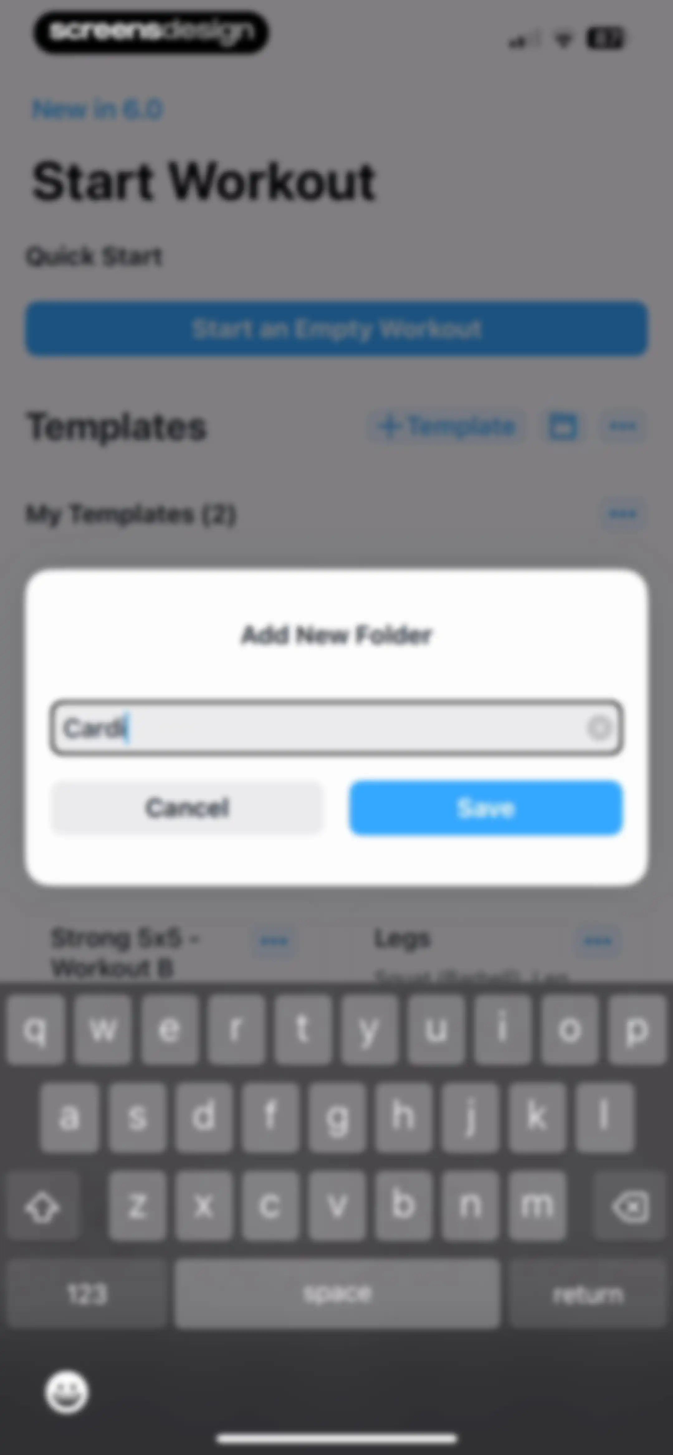 Strong Workout Tracker Gym Log screen 64