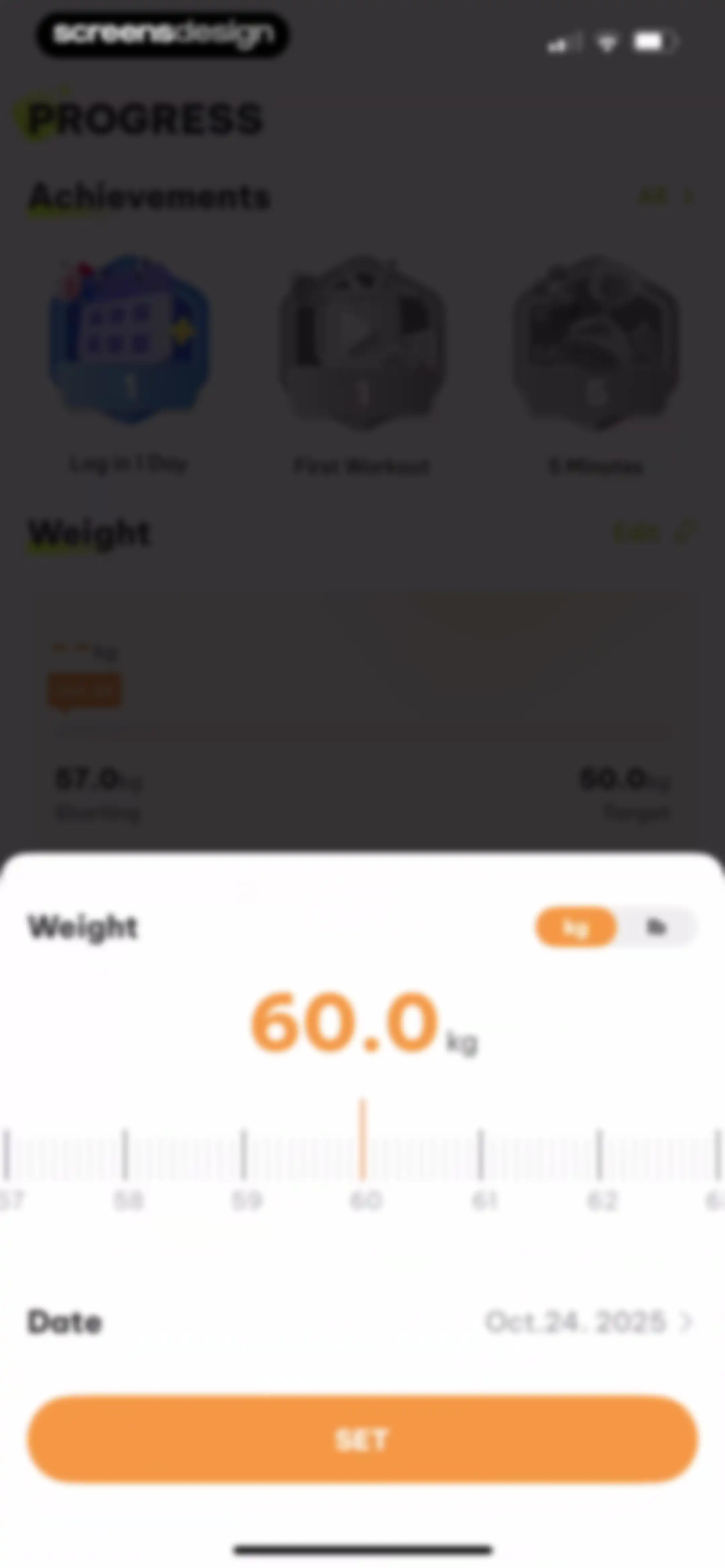 Dancefitme: Fun weight loss screen 127