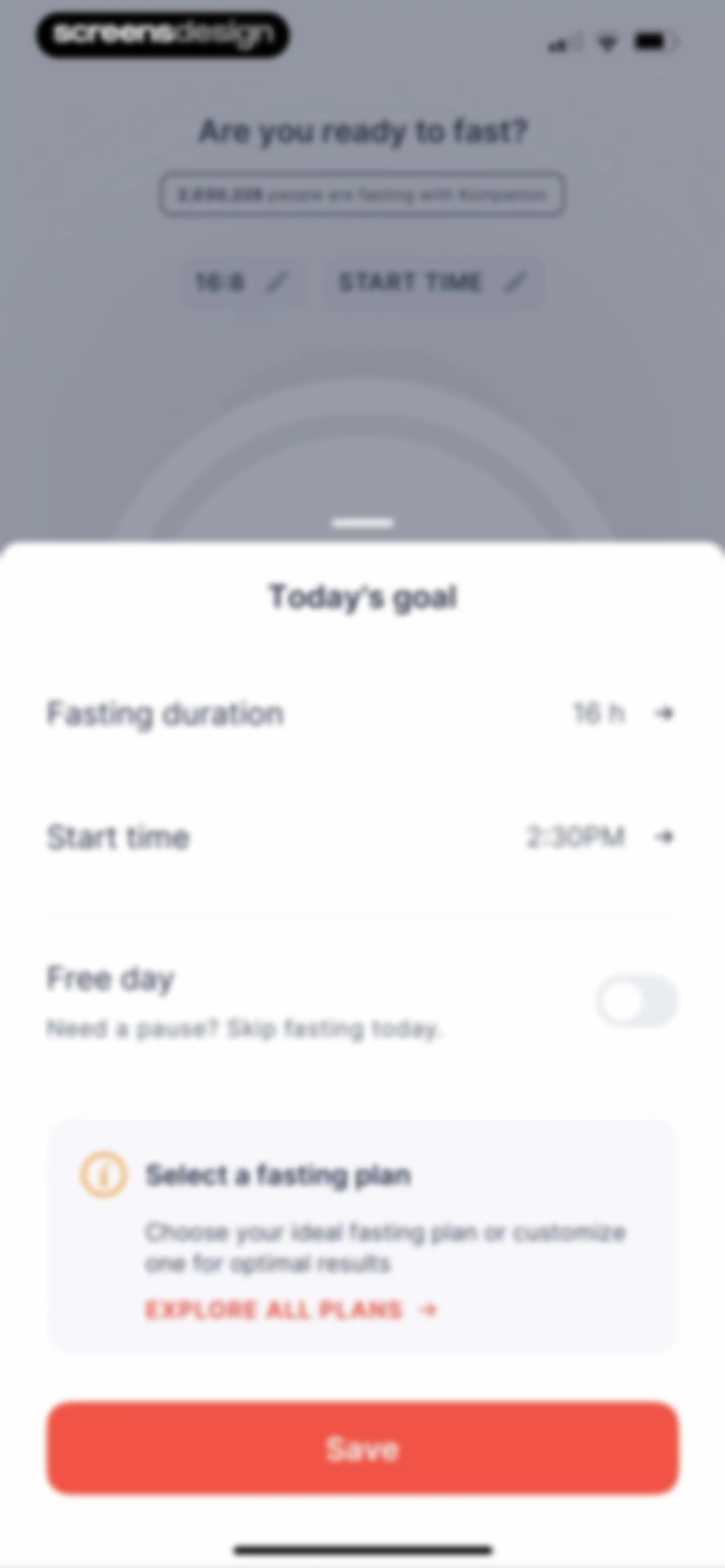 Kompanion: Weight Loss Plan screen 110