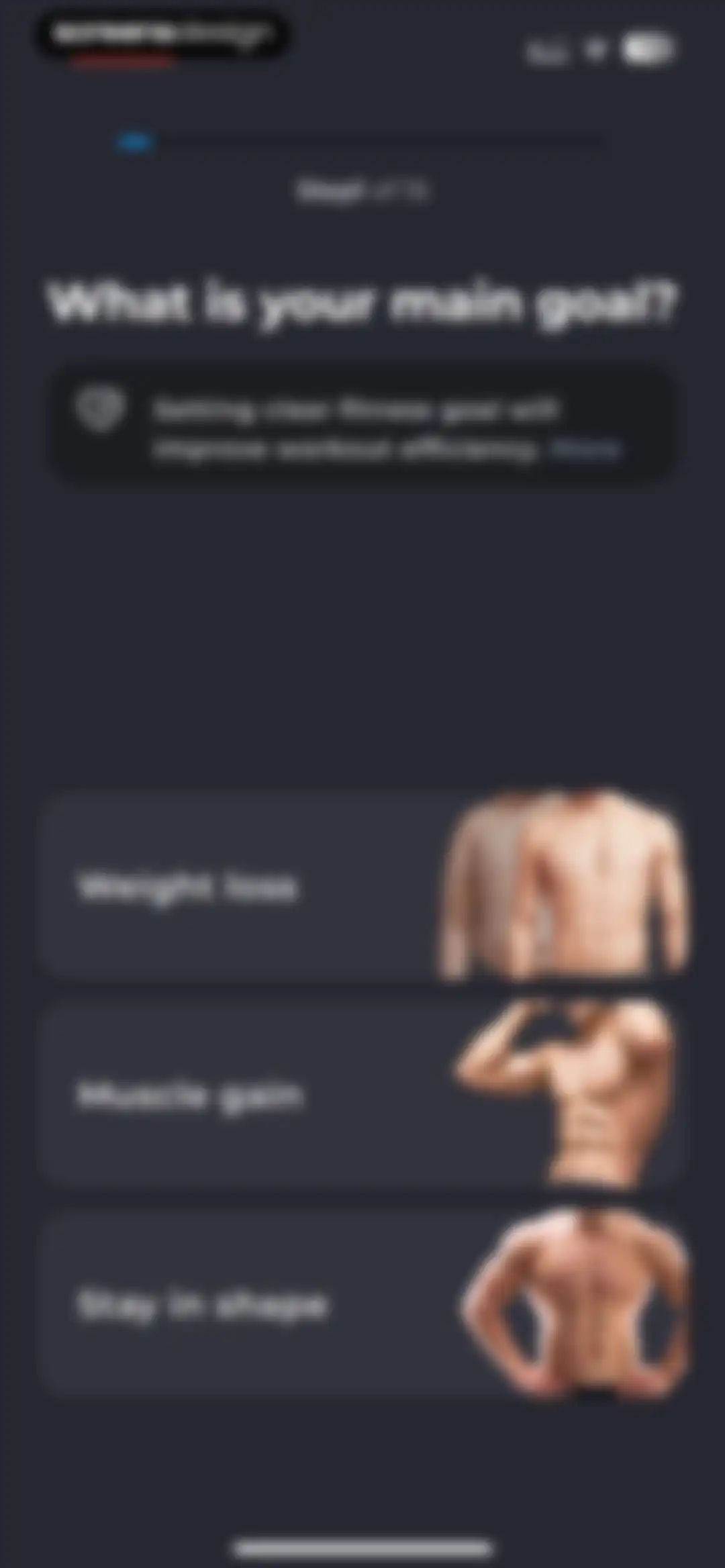 Workout Planner MuscleFit screen 4