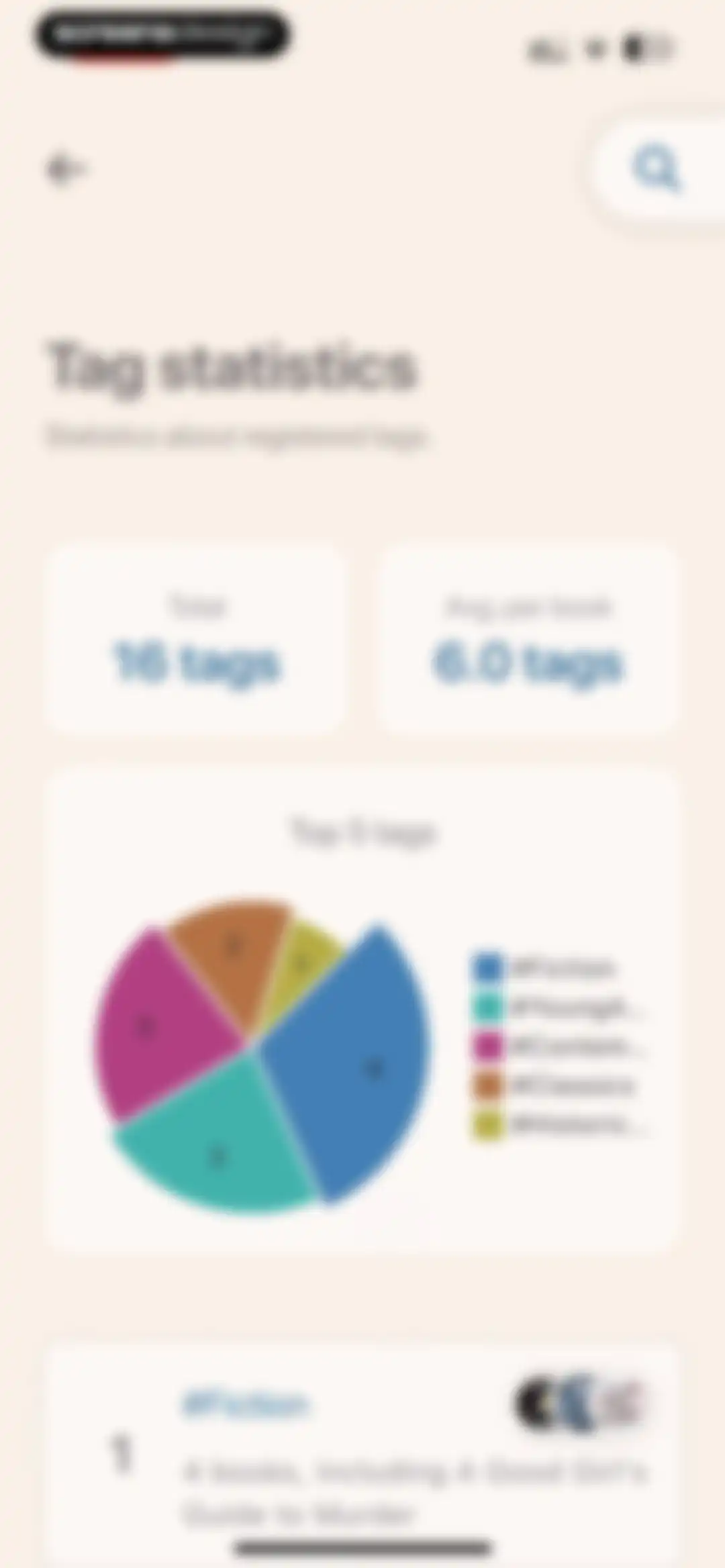 Bookmory - reading tracker screen 83