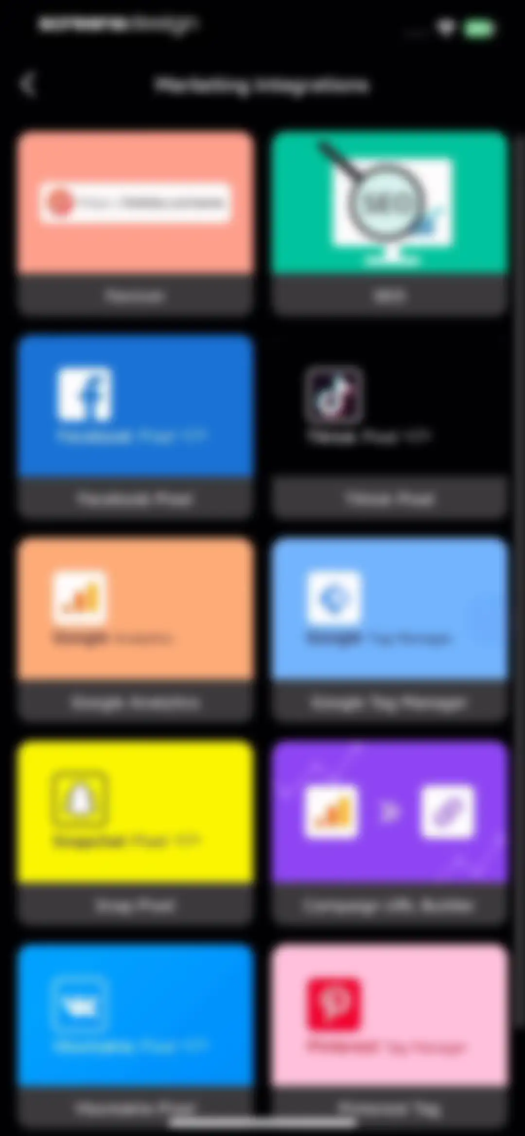 Linkbio - Link in Bio Builder screen 60