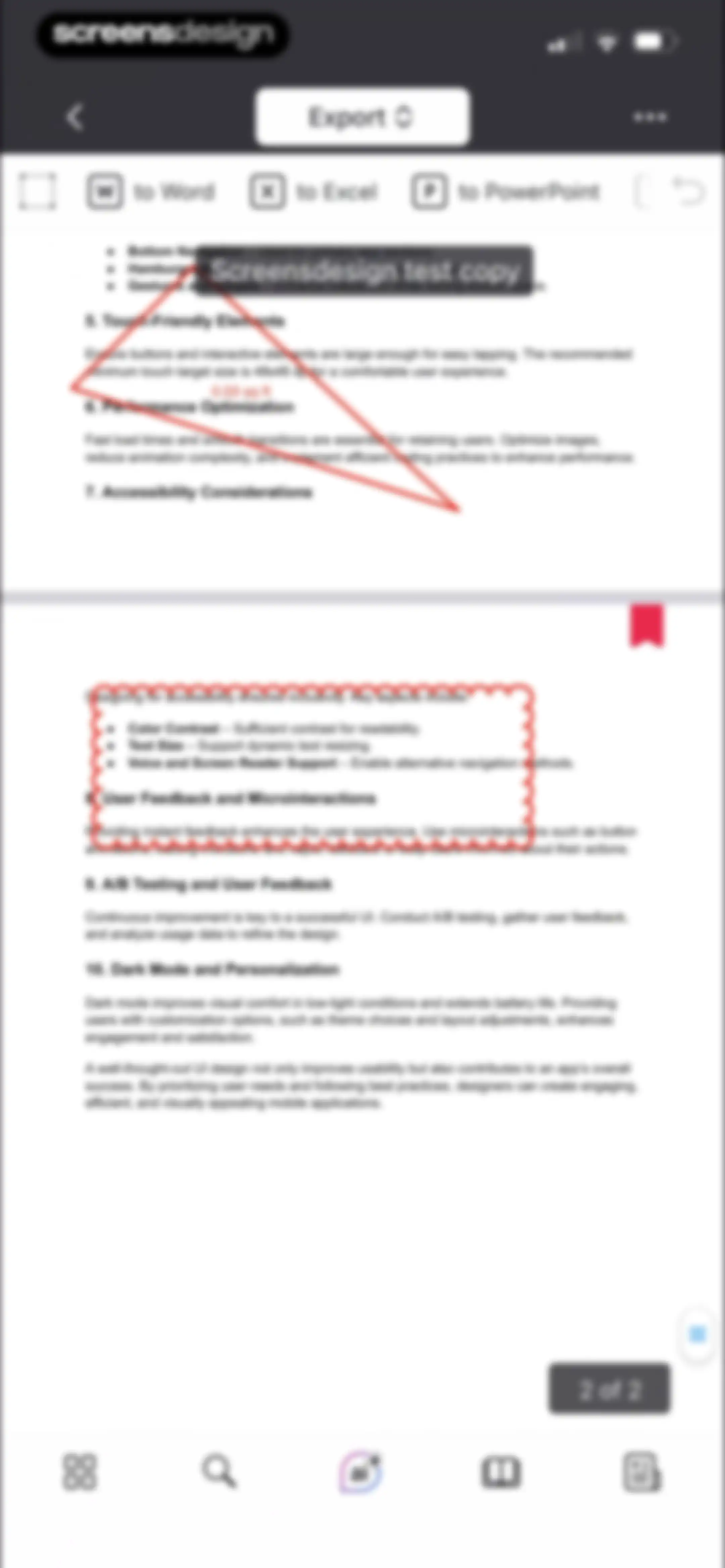 PDF Expert: Editor & Converter screen 110