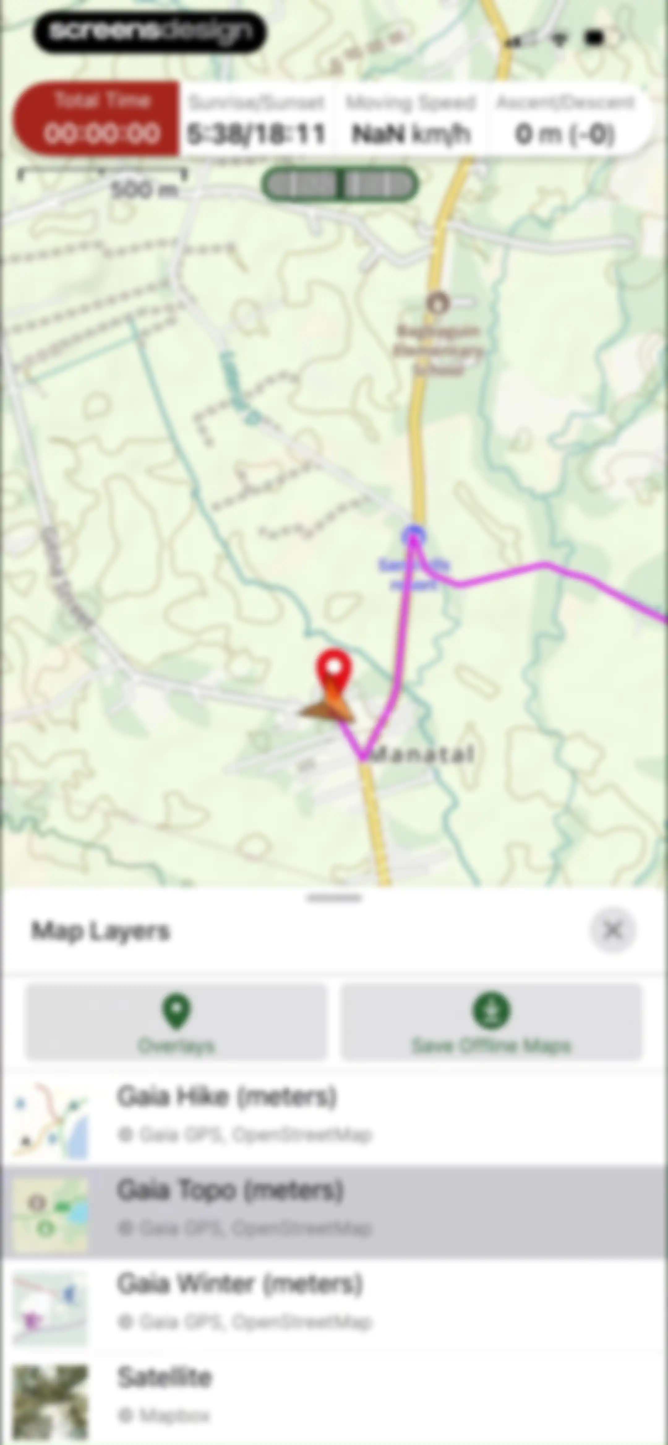 Gaia GPS: Mobile Trail Maps screen 60