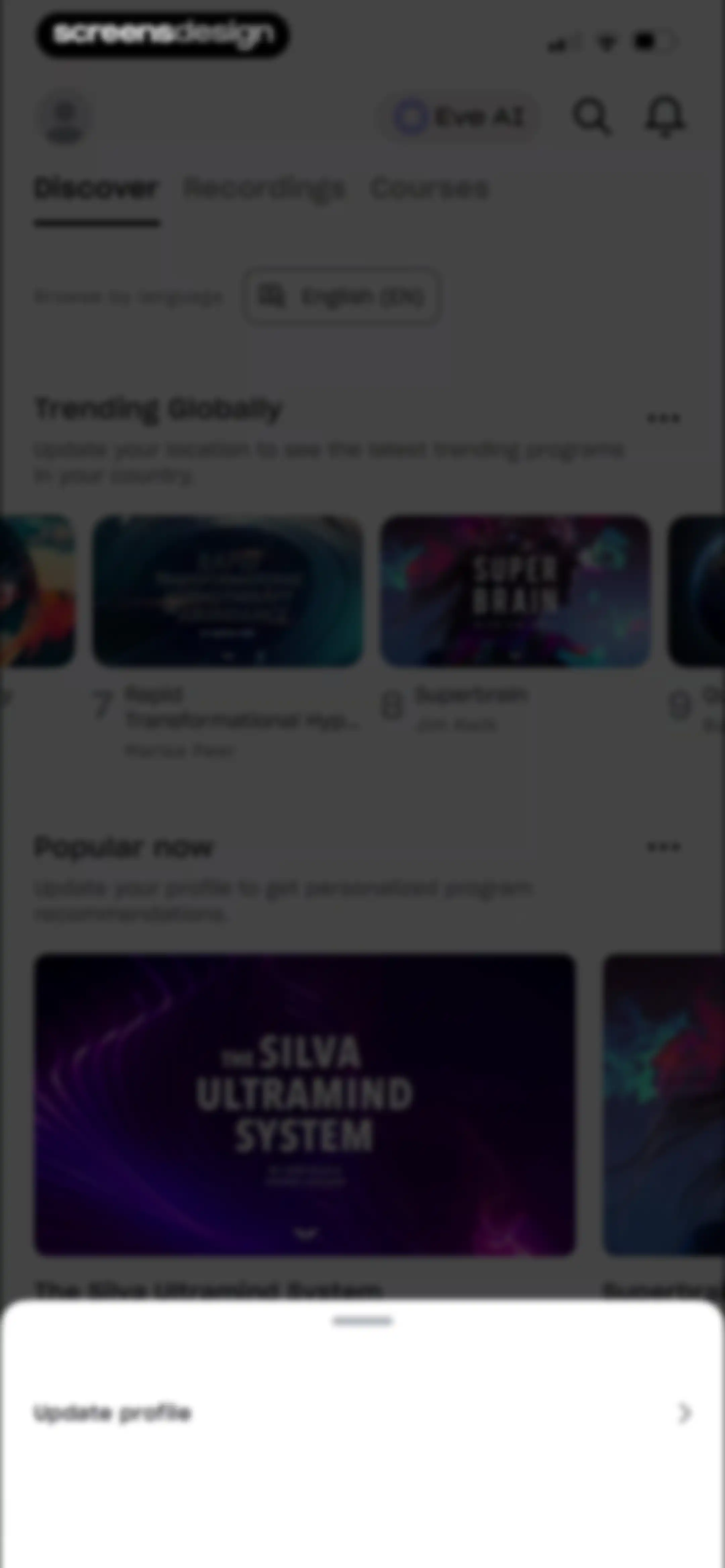Mindvalley: Self Improvement screen 94