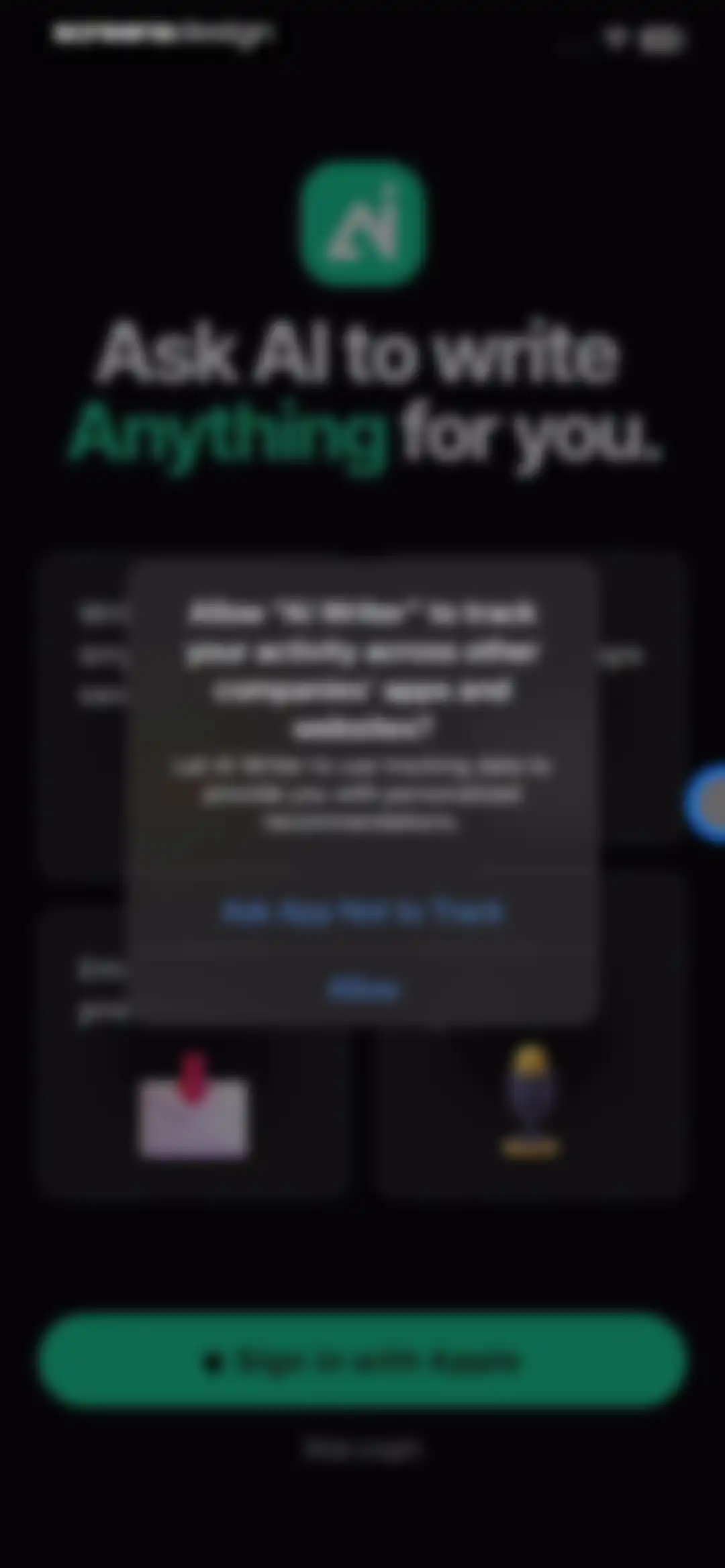 AI Writer: Email Letter Essay screen 2