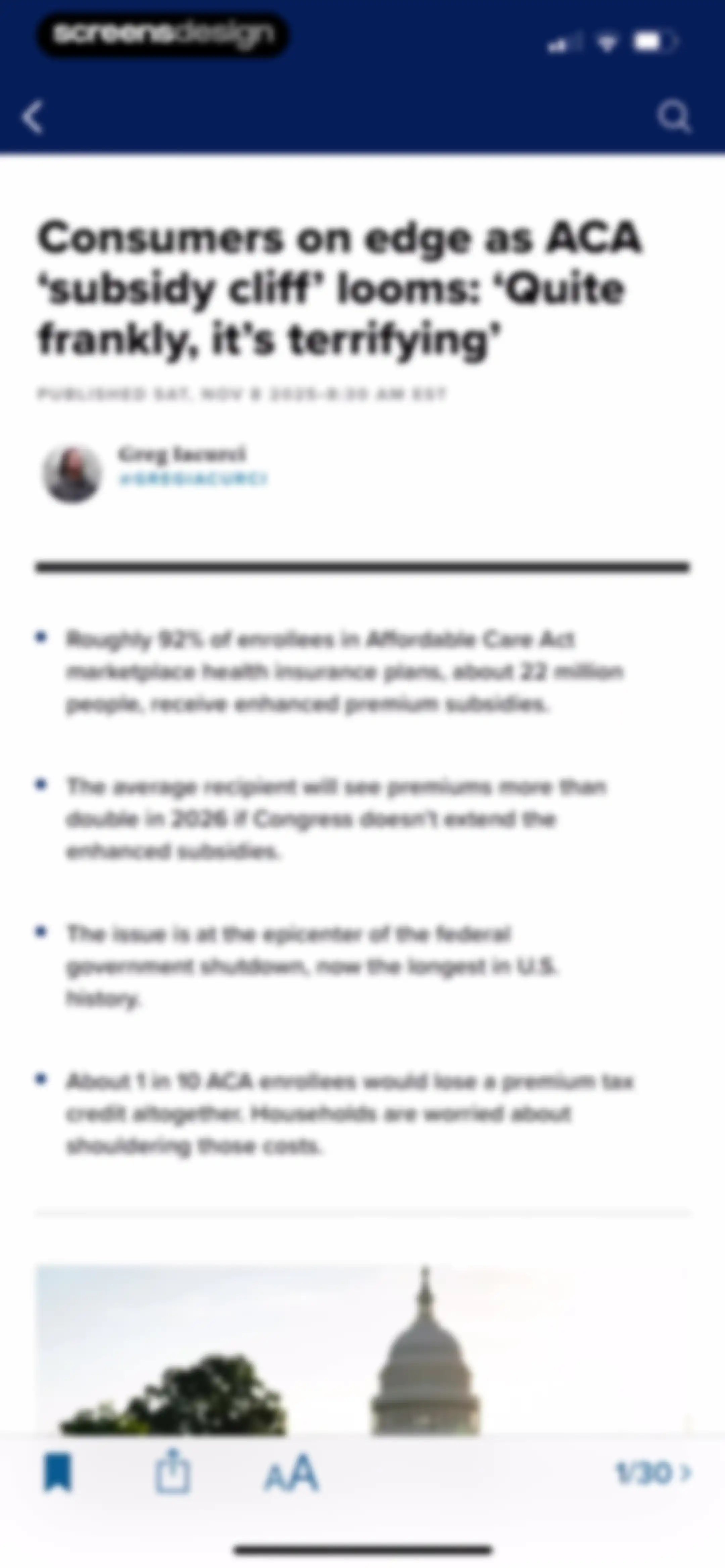CNBC: Stock Market & Business screen 14