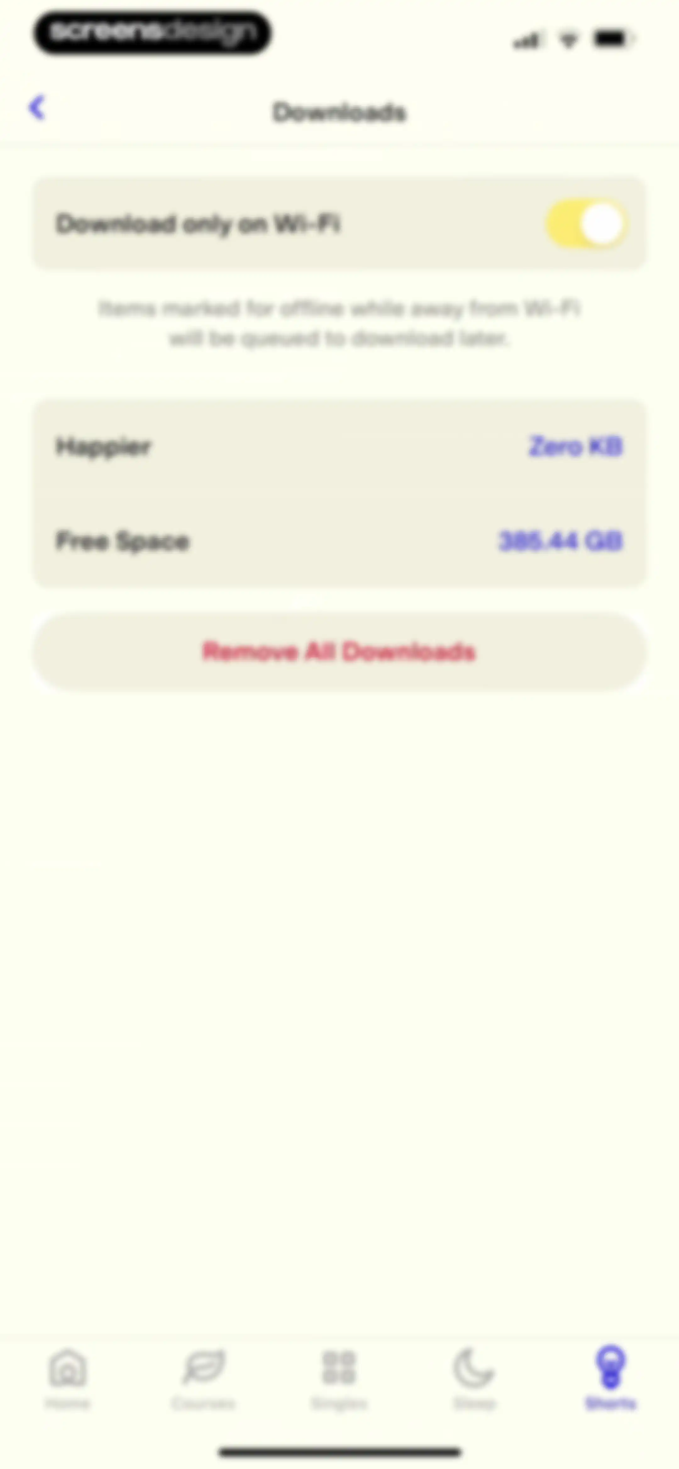 Happier Meditation screen 137
