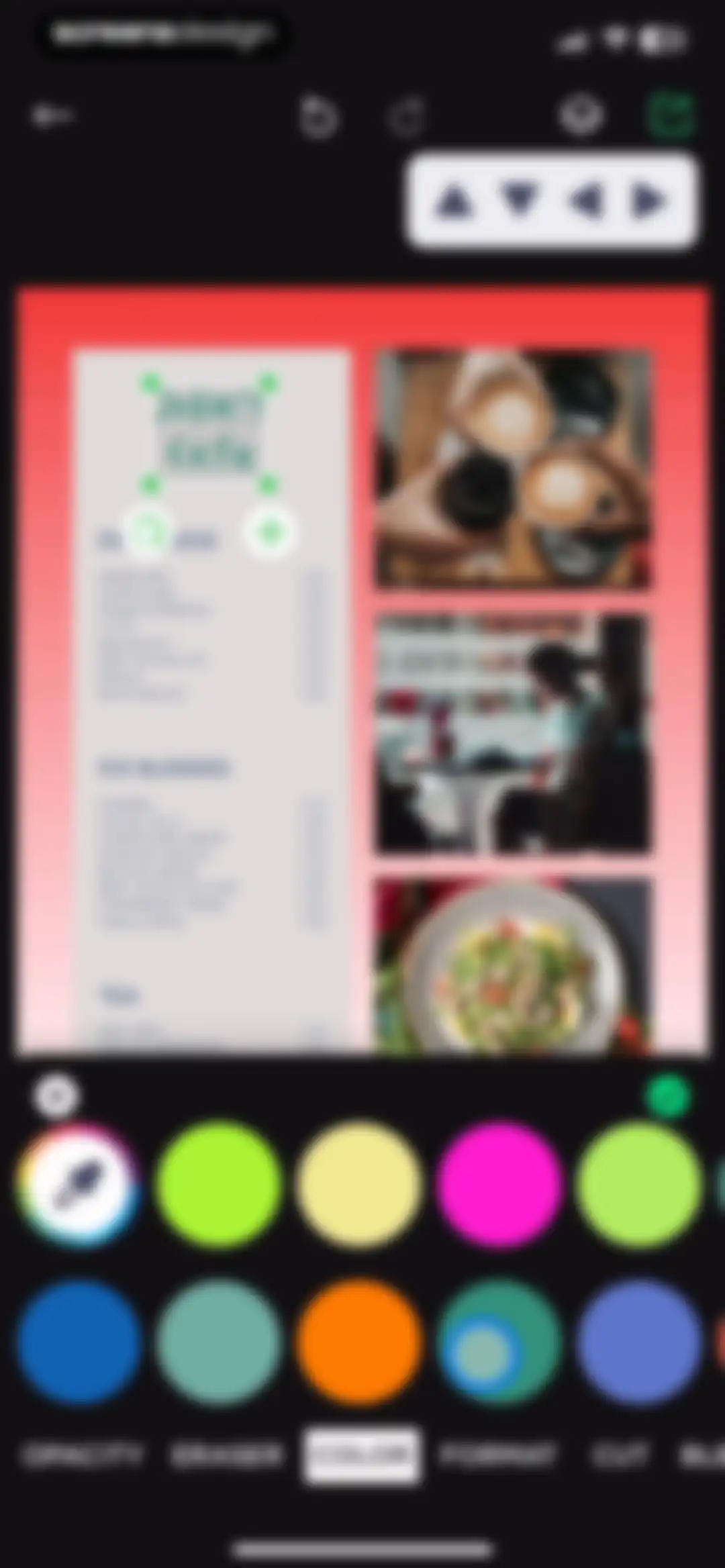 Menu Maker: Design Creator screen 21