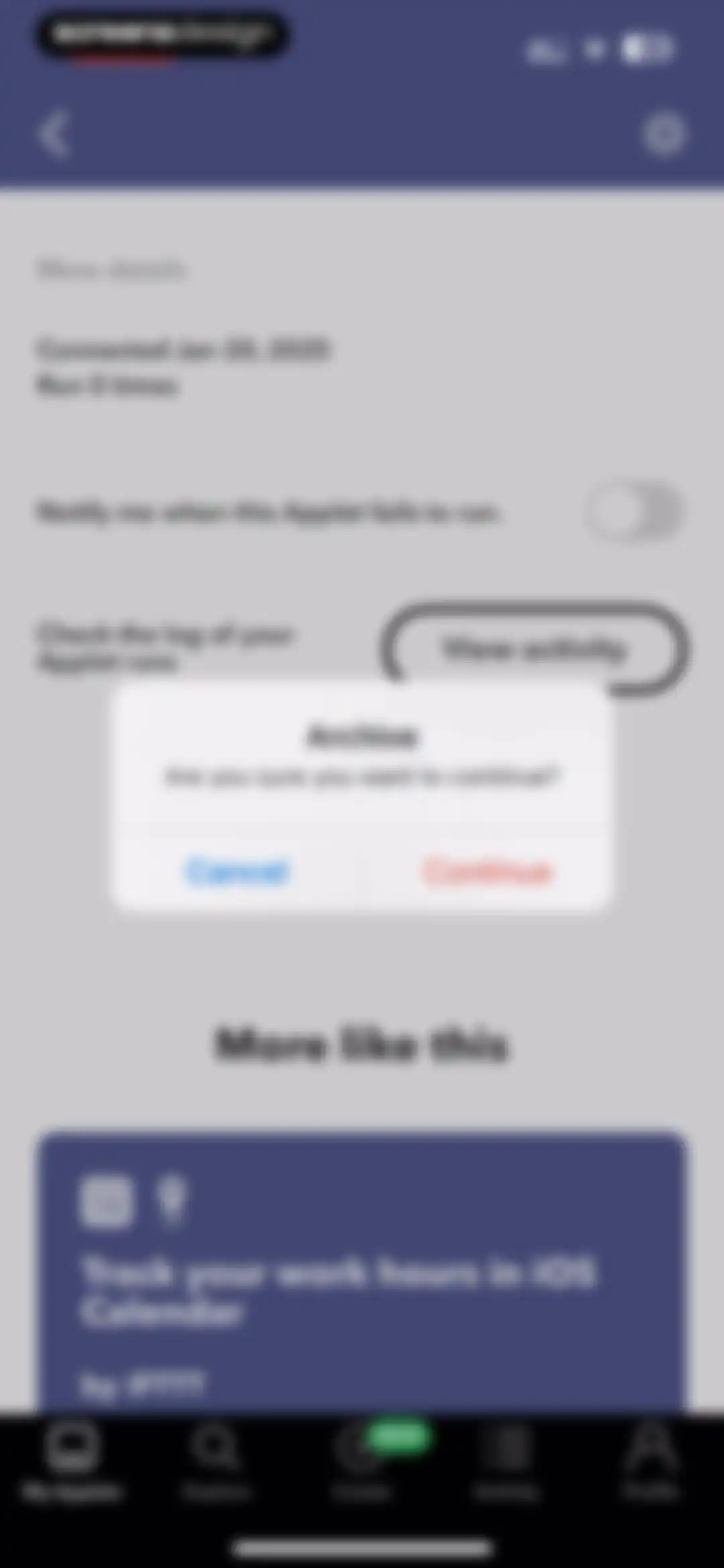 IFTTT - Automate work and home screen 66