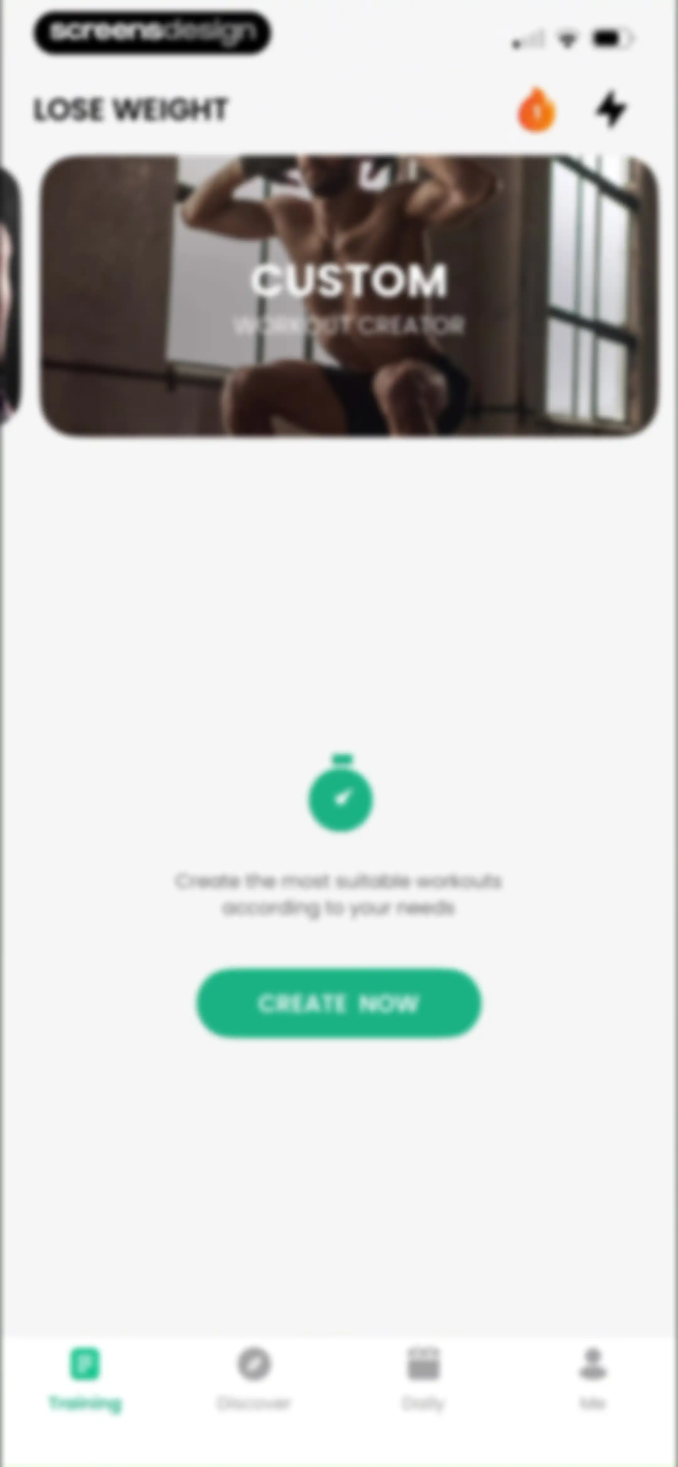 Lose Weight for Men at Home screen 109