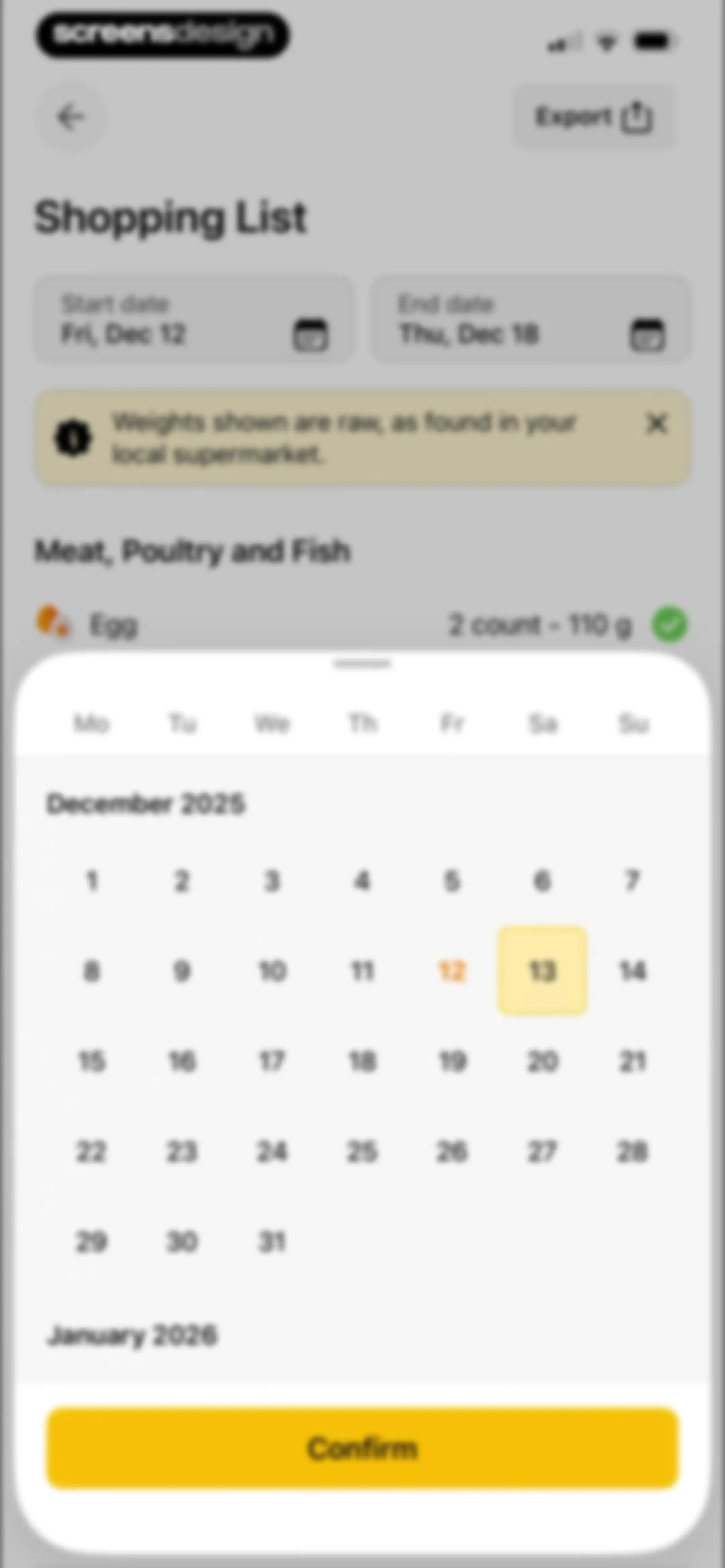 Fitia: Calorie Counter & Diet screen 99