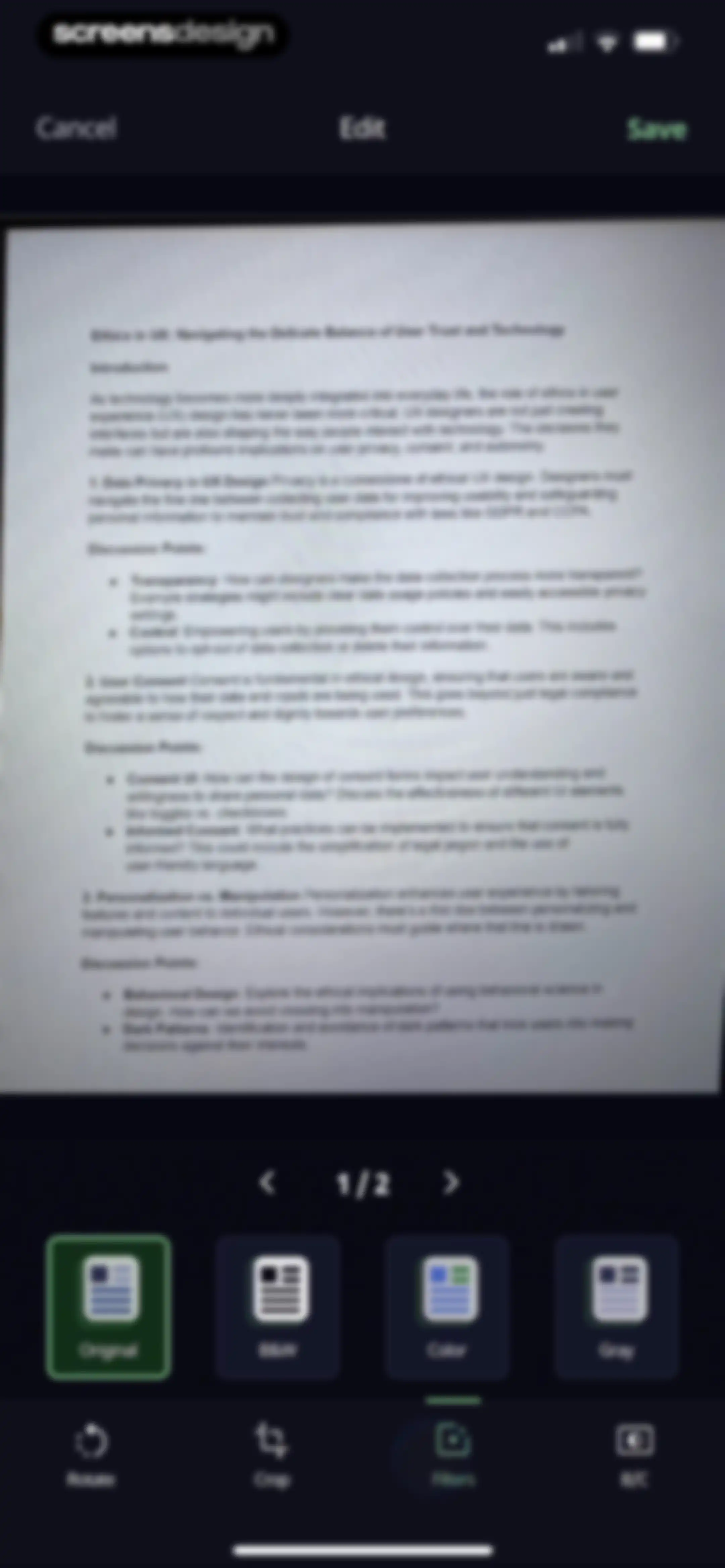 Scan to PDF－Document Scanner screen 41