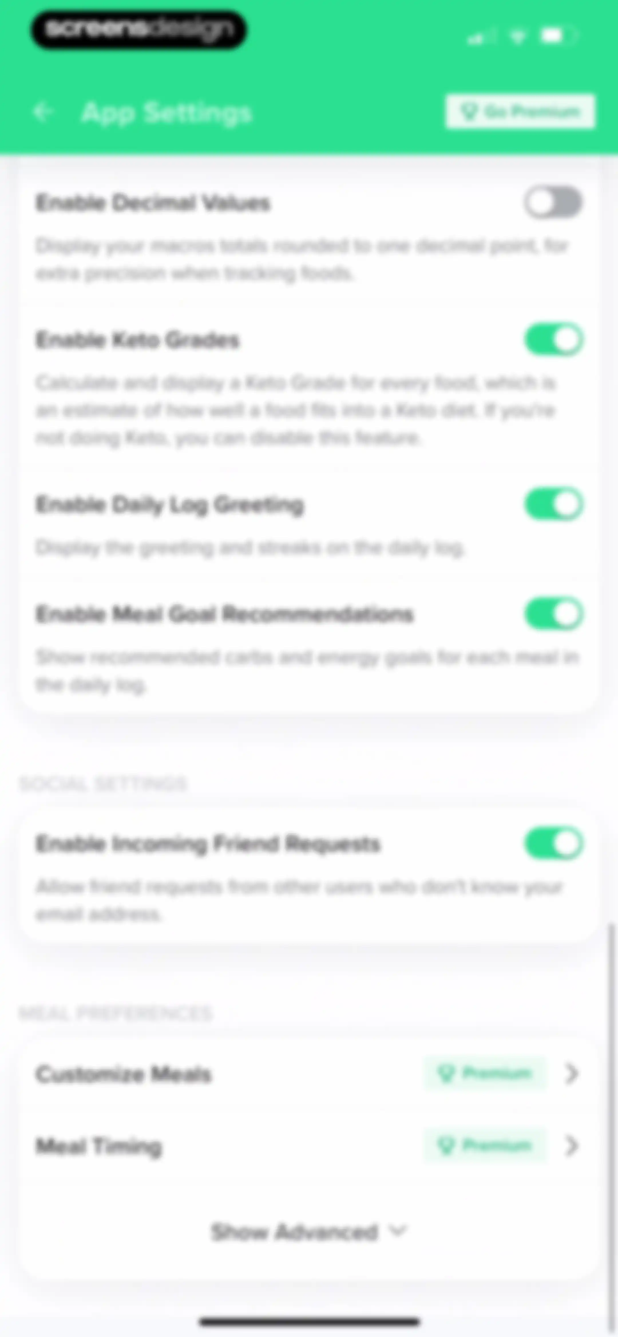 Carb Manager: Keto & Macro Log screen 294