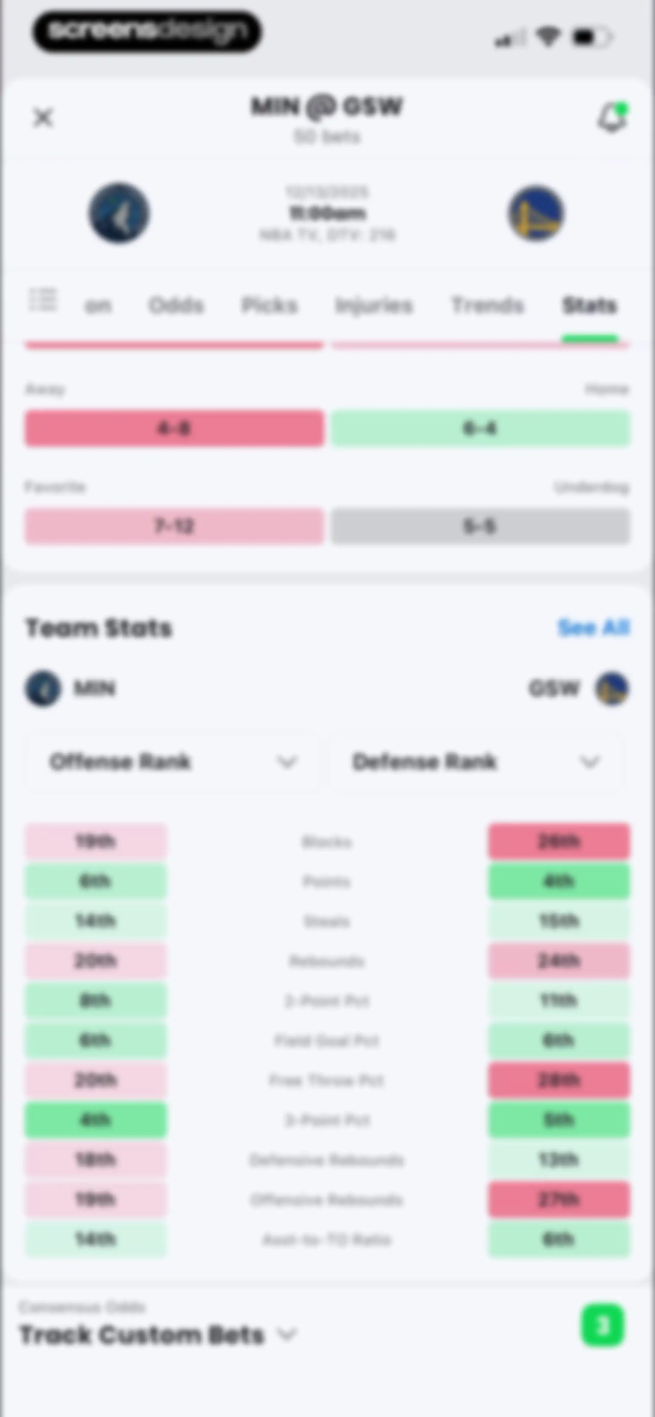 Action Network: Sports Betting screen 96