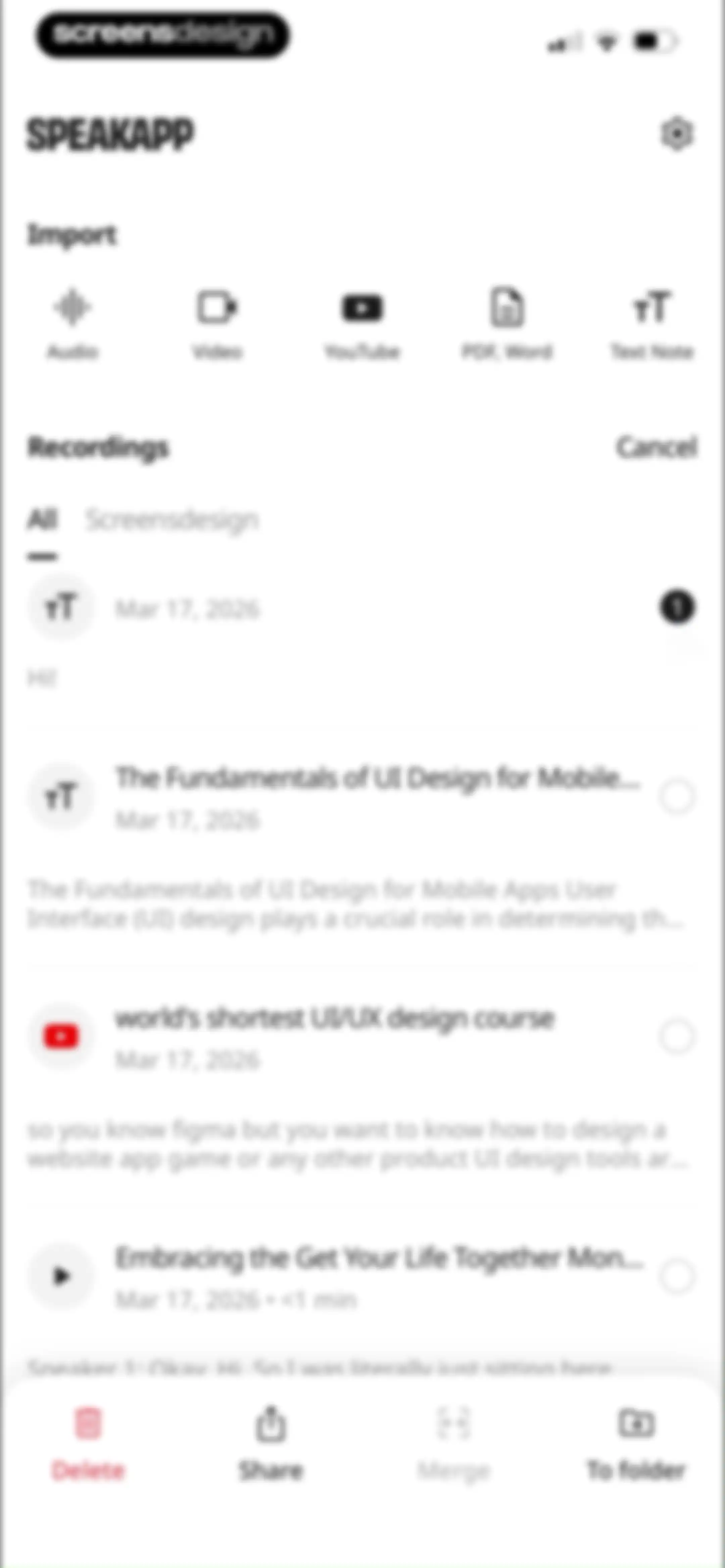 SpeakApp AI: Voice Notes screen 60