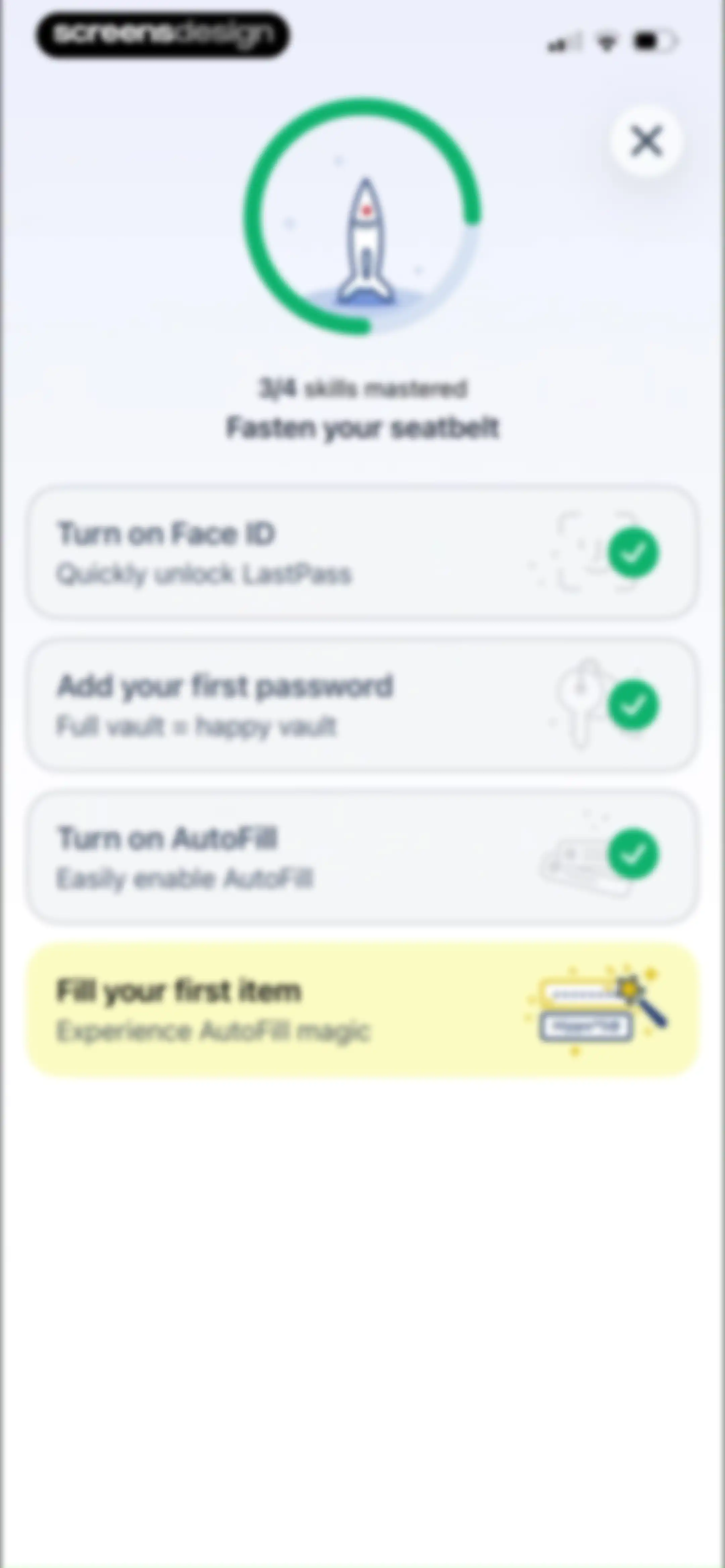 LastPass Password Manager screen 89