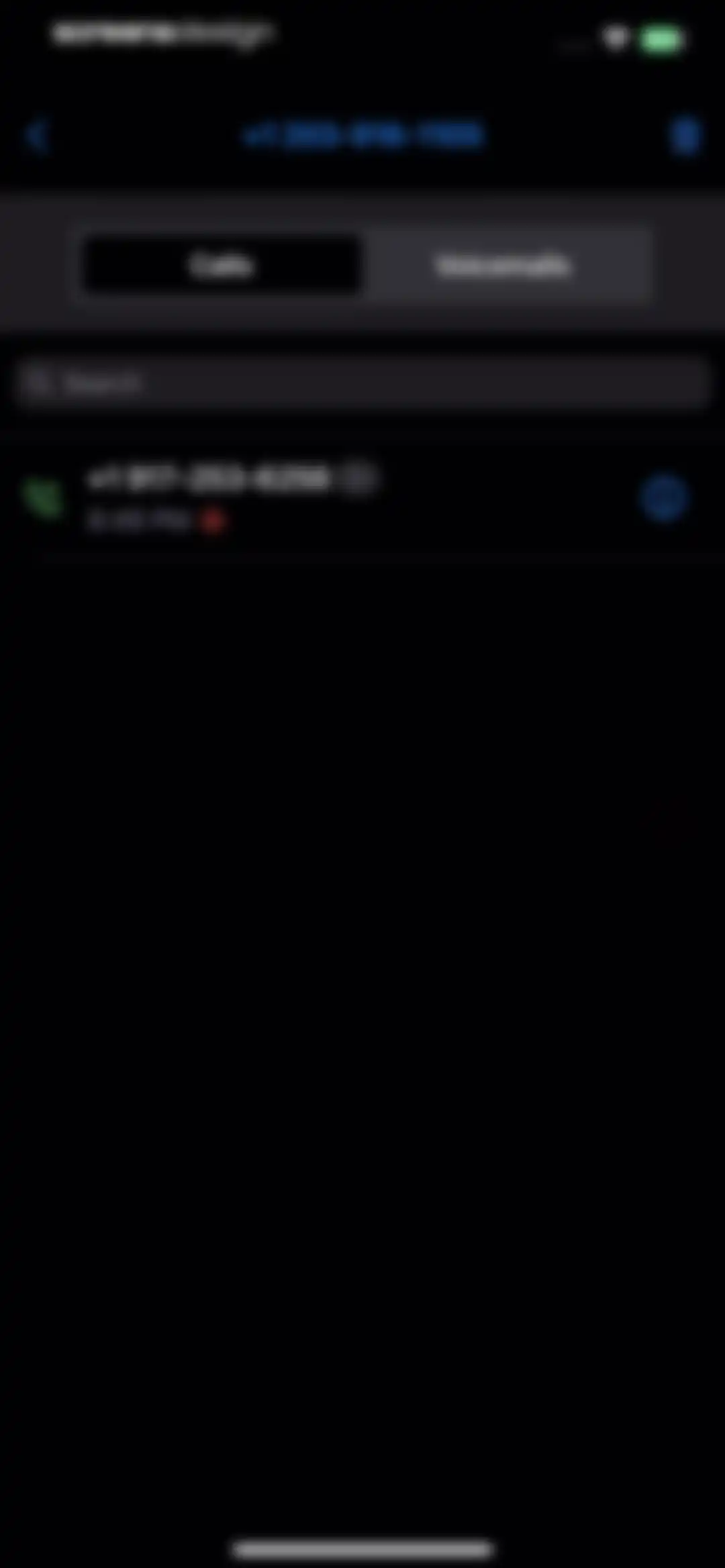 Second Phone Number' screen 36