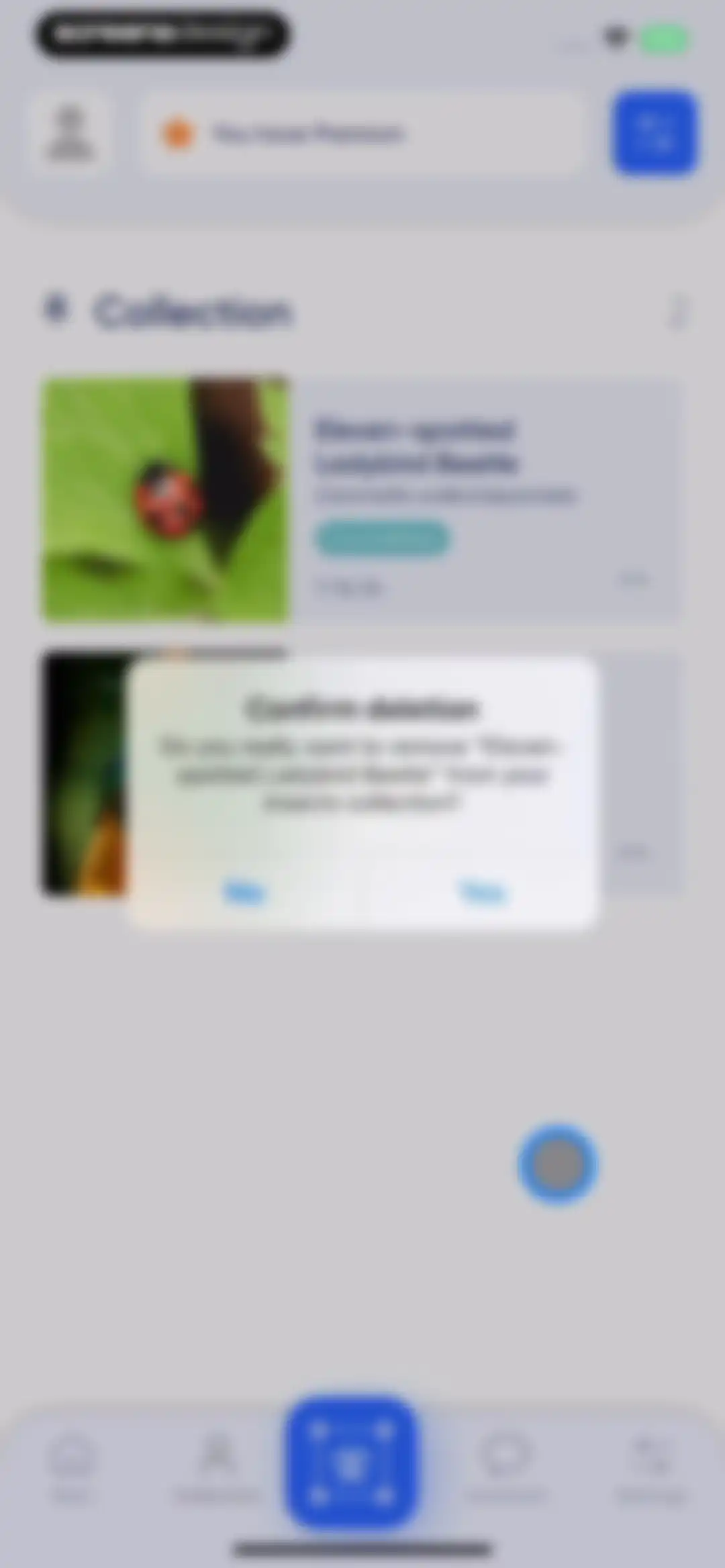 Bug Identifier: AI Insect id screen 40