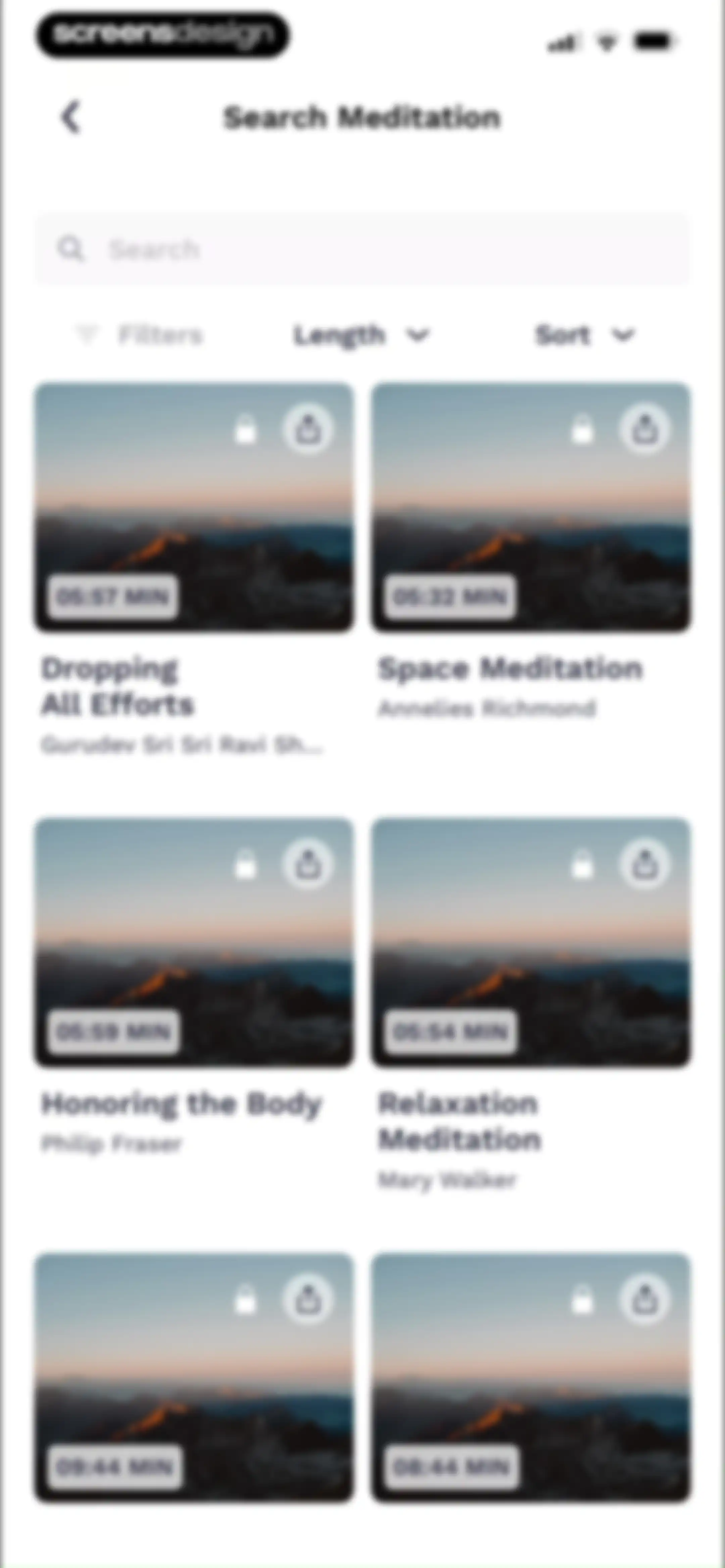 Art of Living Official App screen 57
