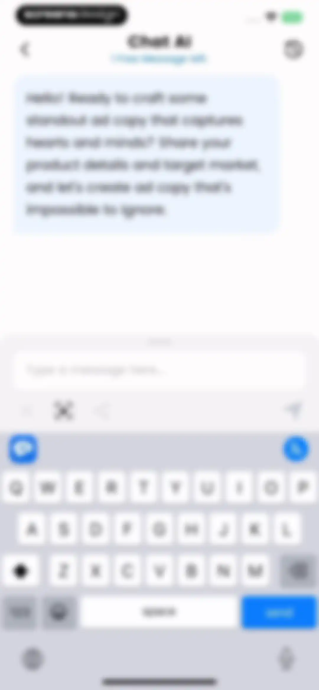 AI Keyboard: Chatbot, Grammar screen 49