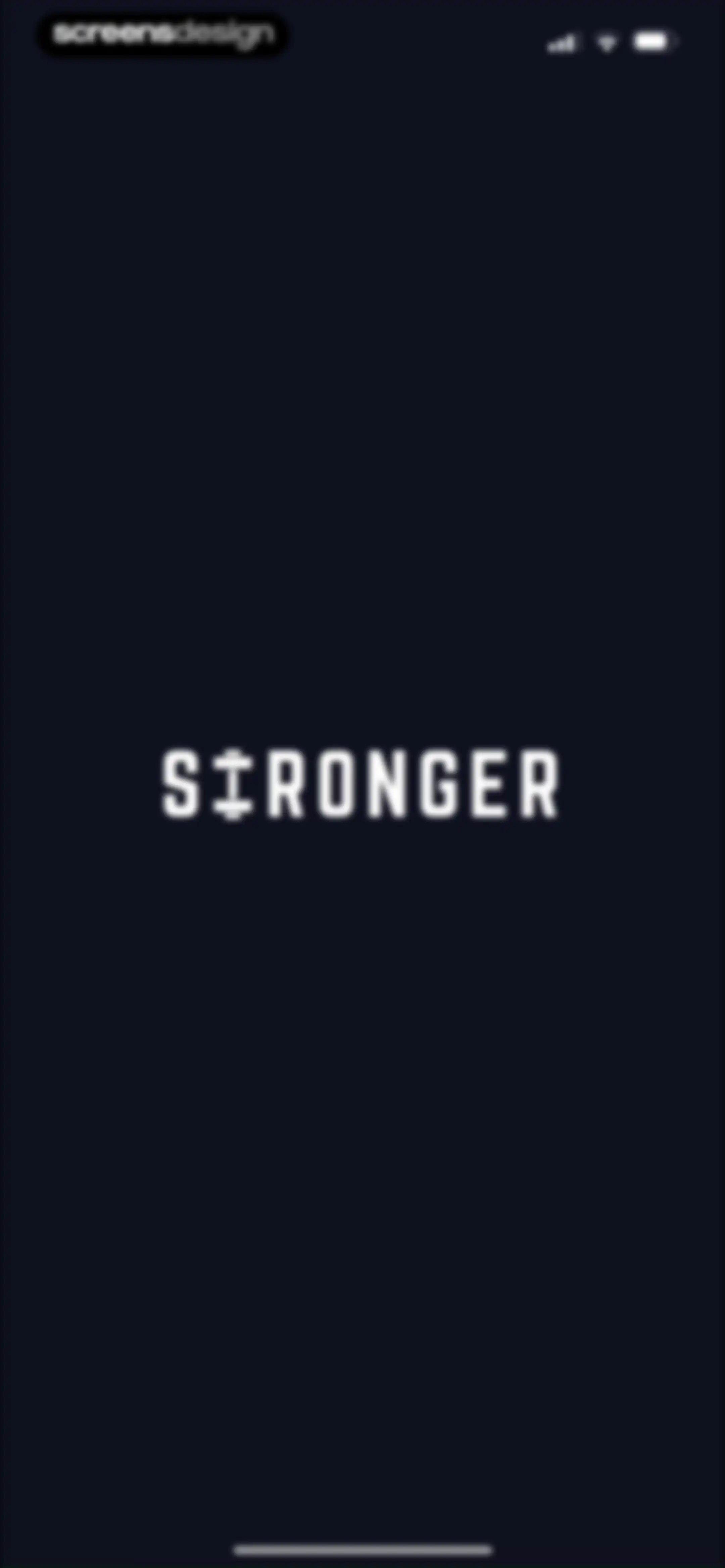 Stronger - Gym Workout Planner screen 1