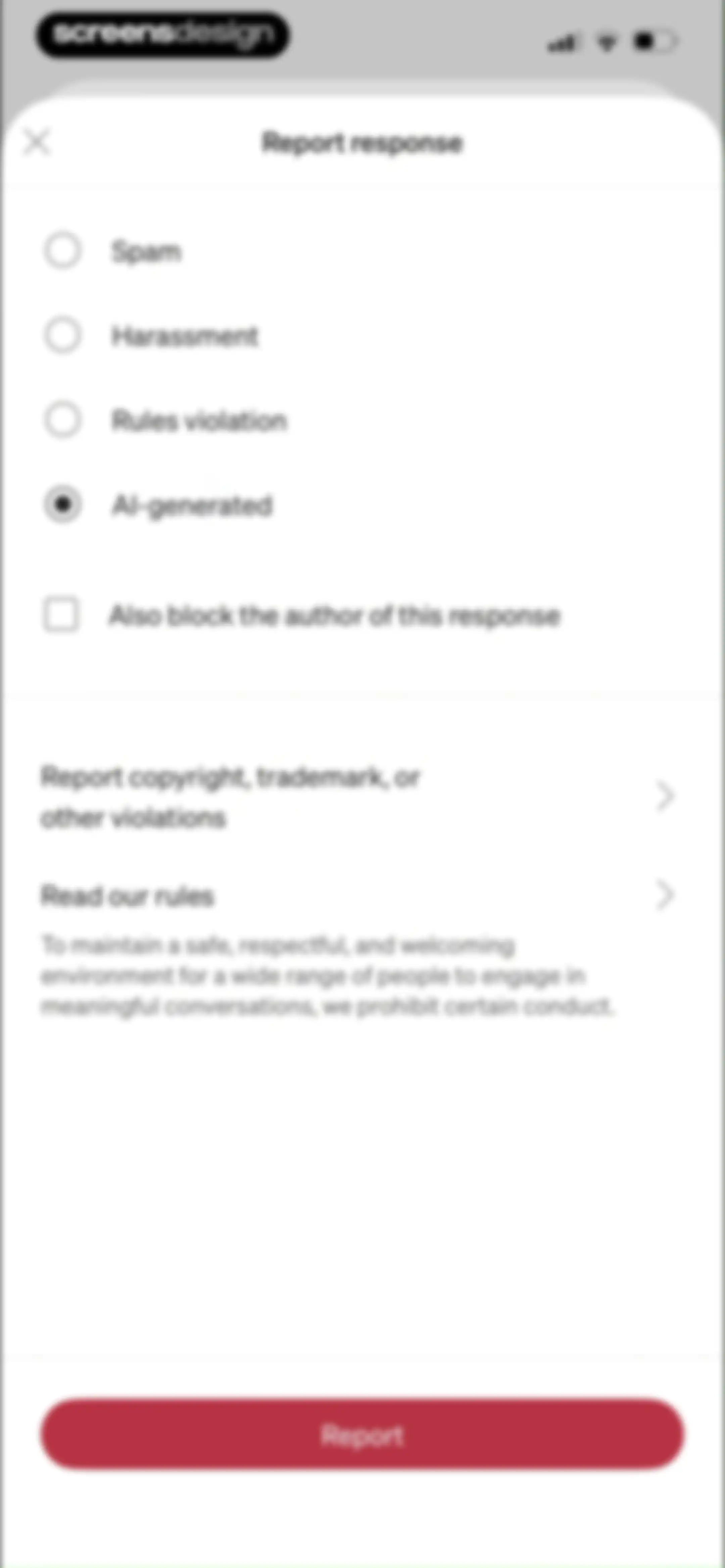 Medium: Read & Write Stories screen 26