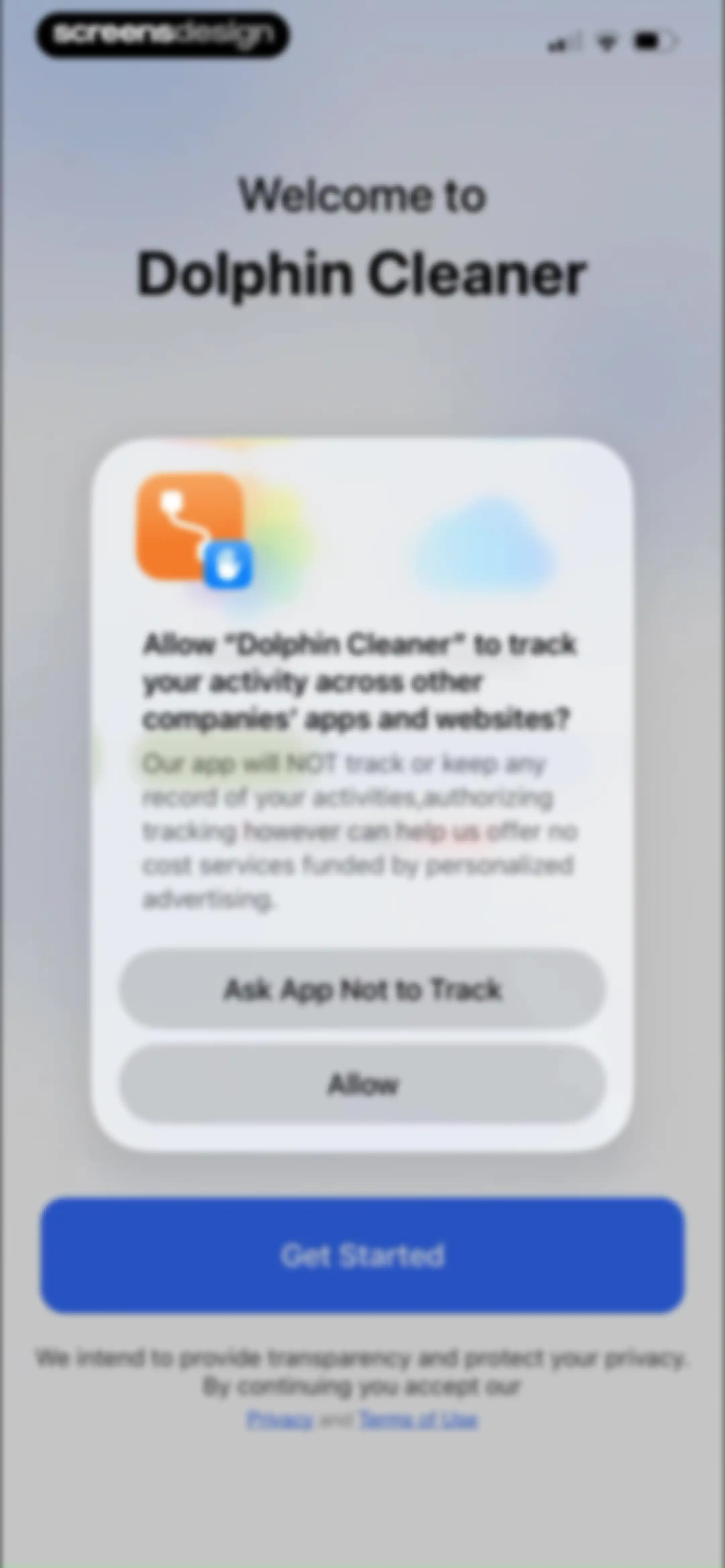 Dolphin Cleaner: Cleanup Space screen 1