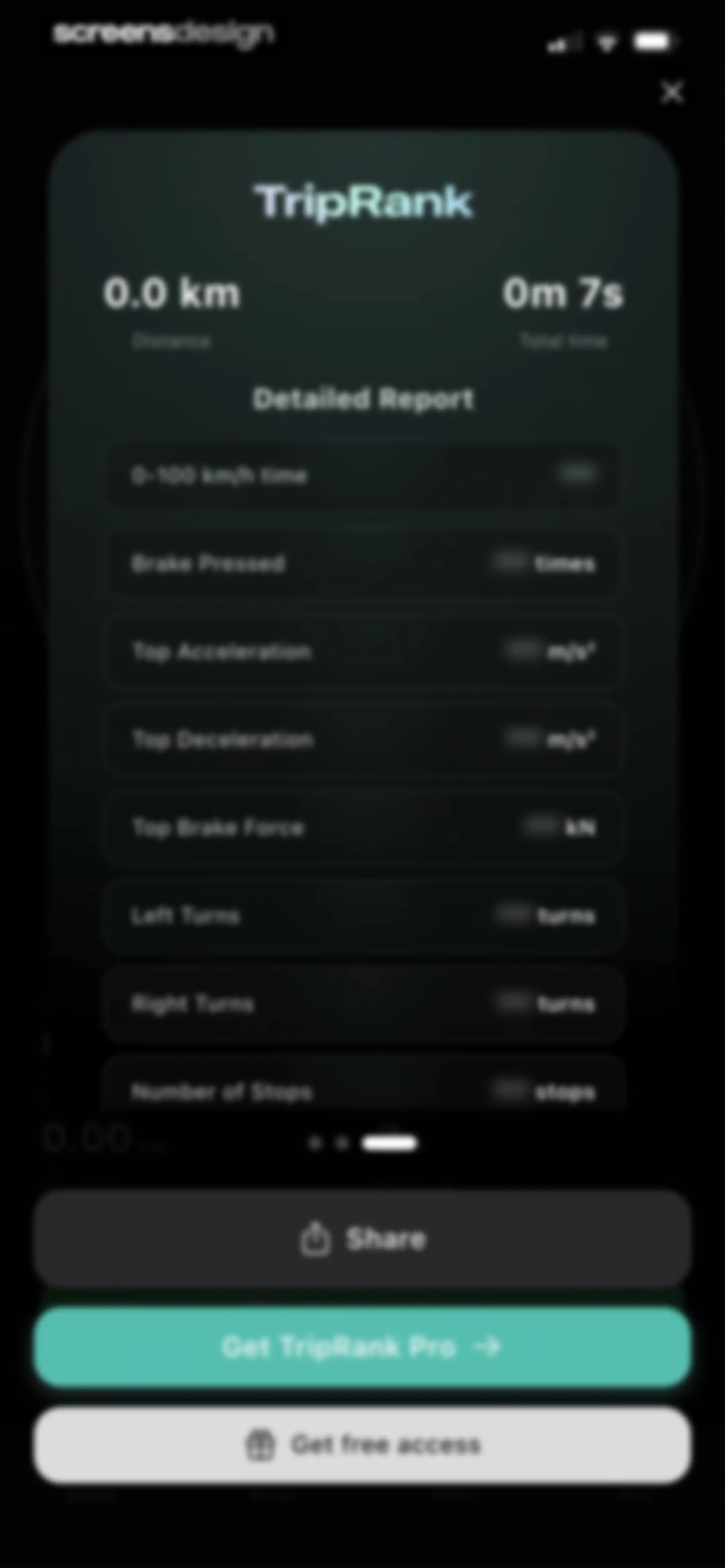 TripRank - Speed Tracker screen 30