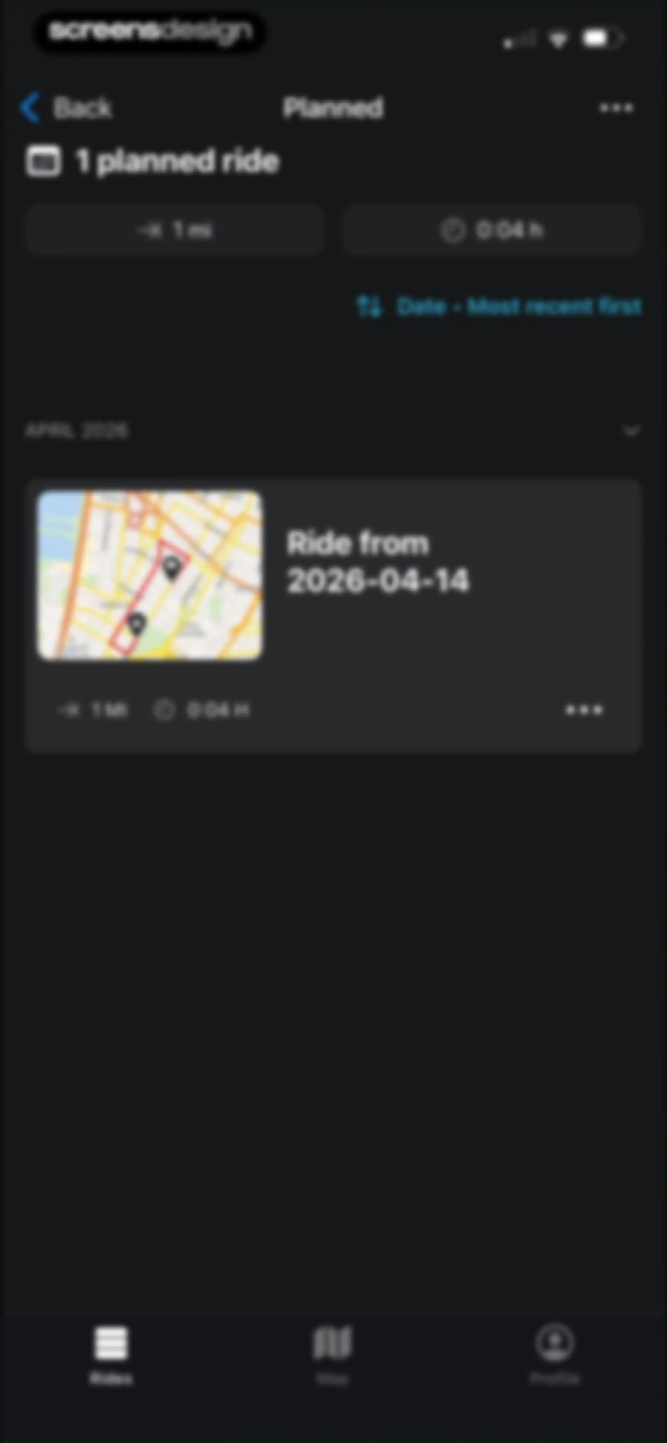 calimoto Motorcycle Navigation screen 79