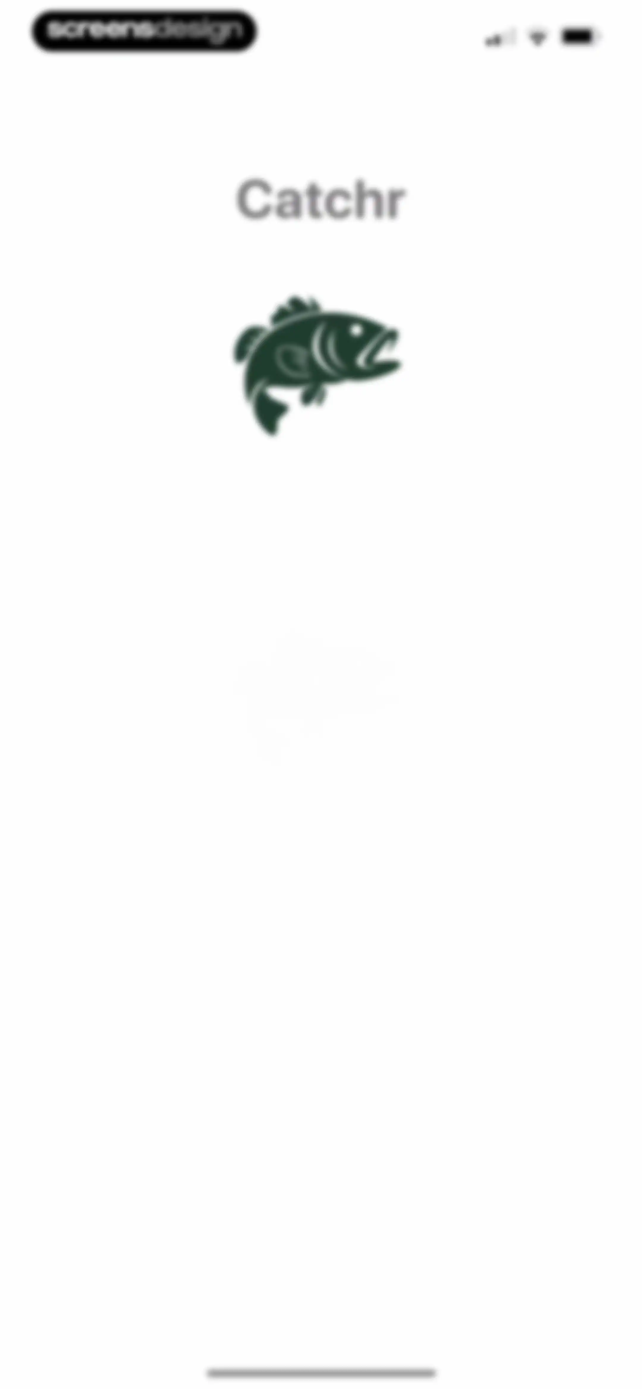Catchr: Fish Identifier screen 1