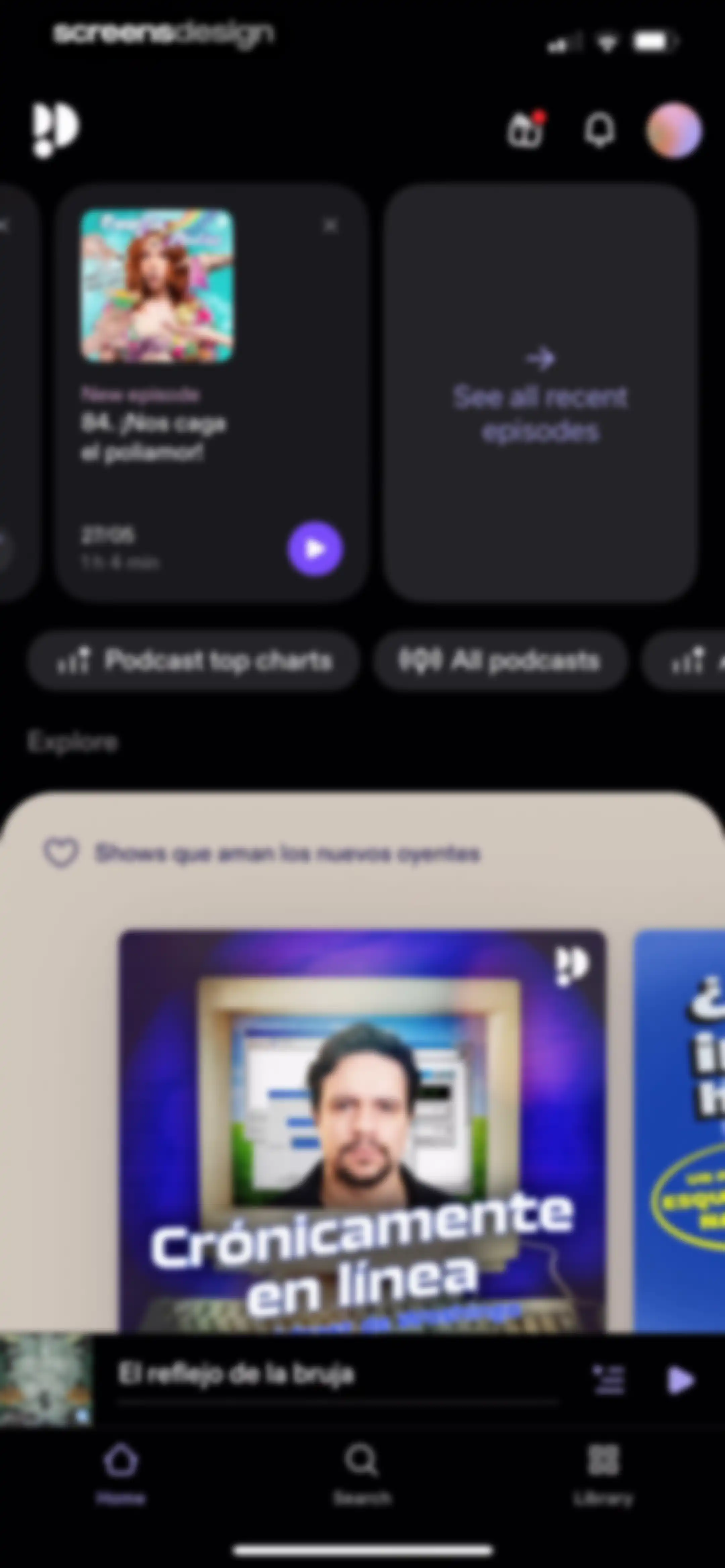 Podimo: Podcasts & audiobooks screen 39