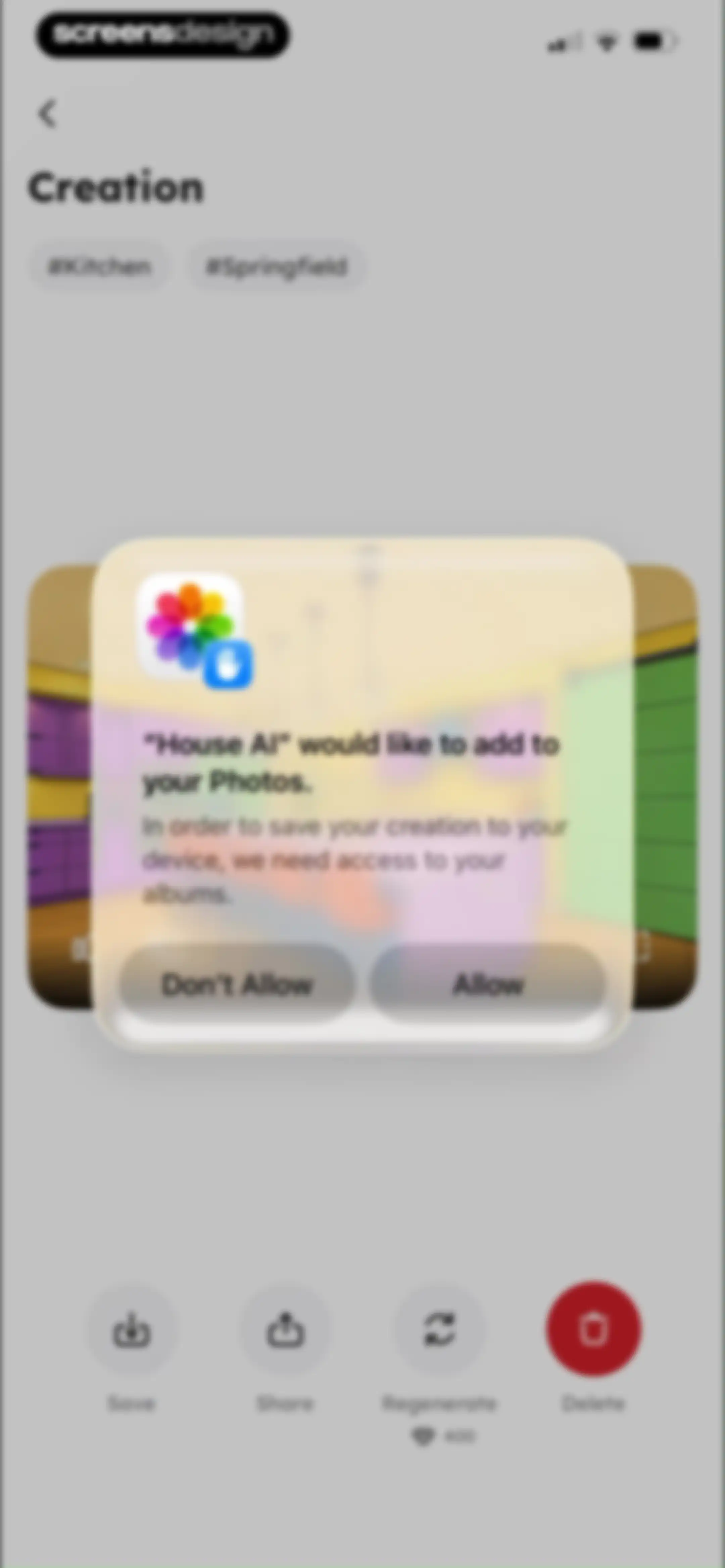 House AI: AI Room Design, Home screen 42