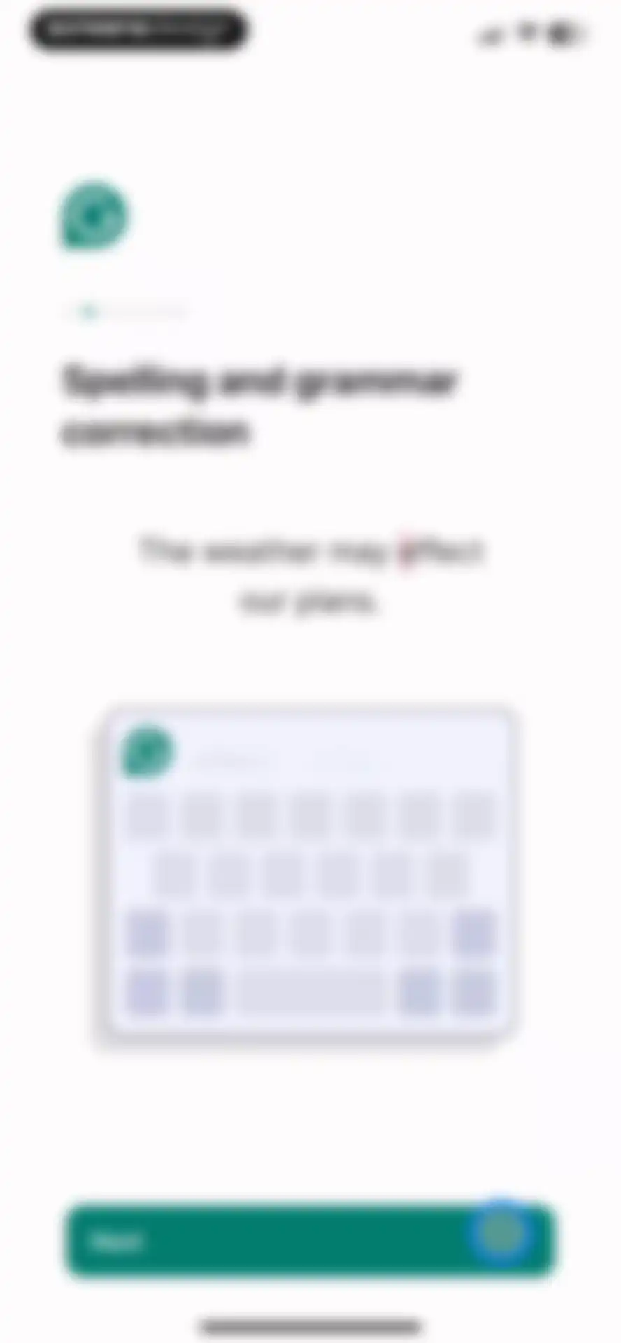 Grammarly: AI Keyboard & Notes screen 3