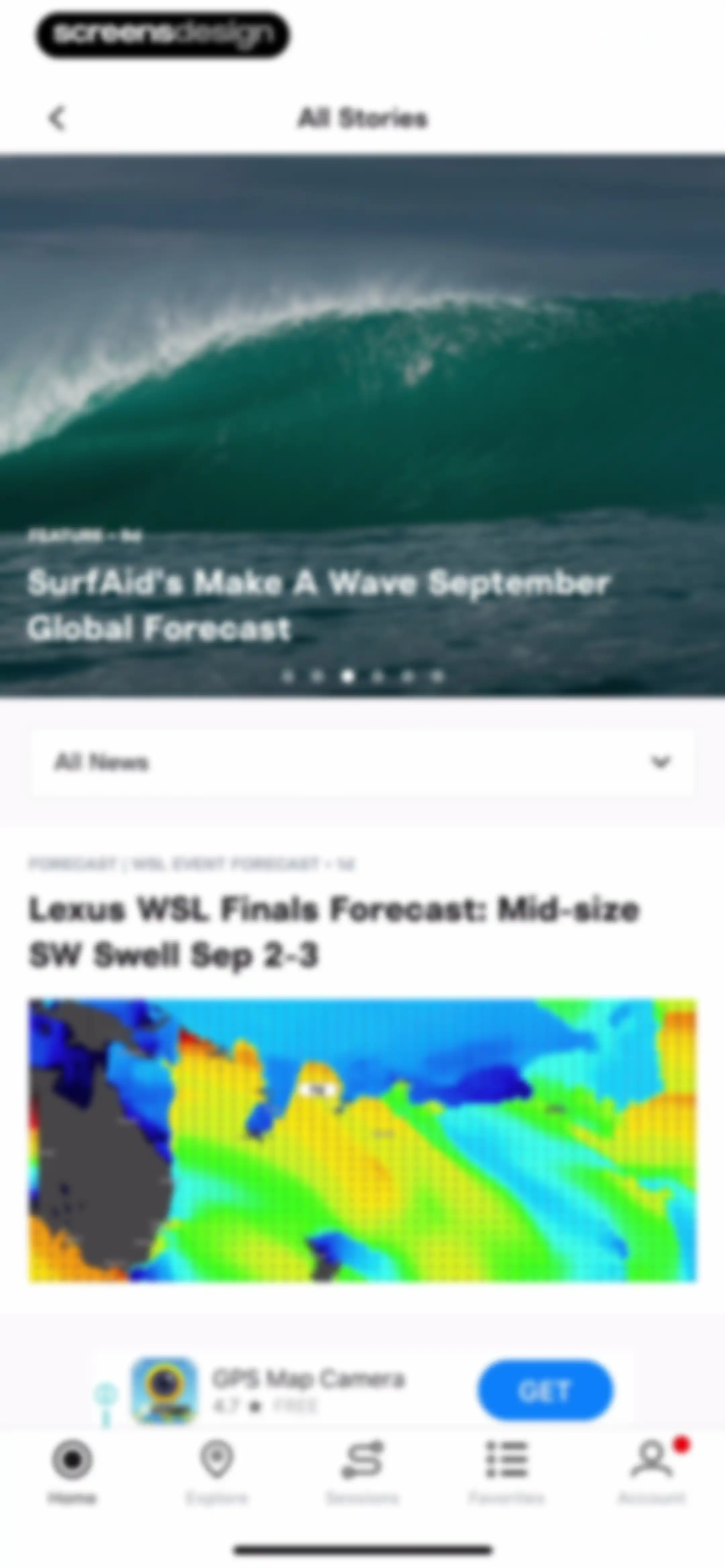 Surfline: Wave & Surf Reports screen 28