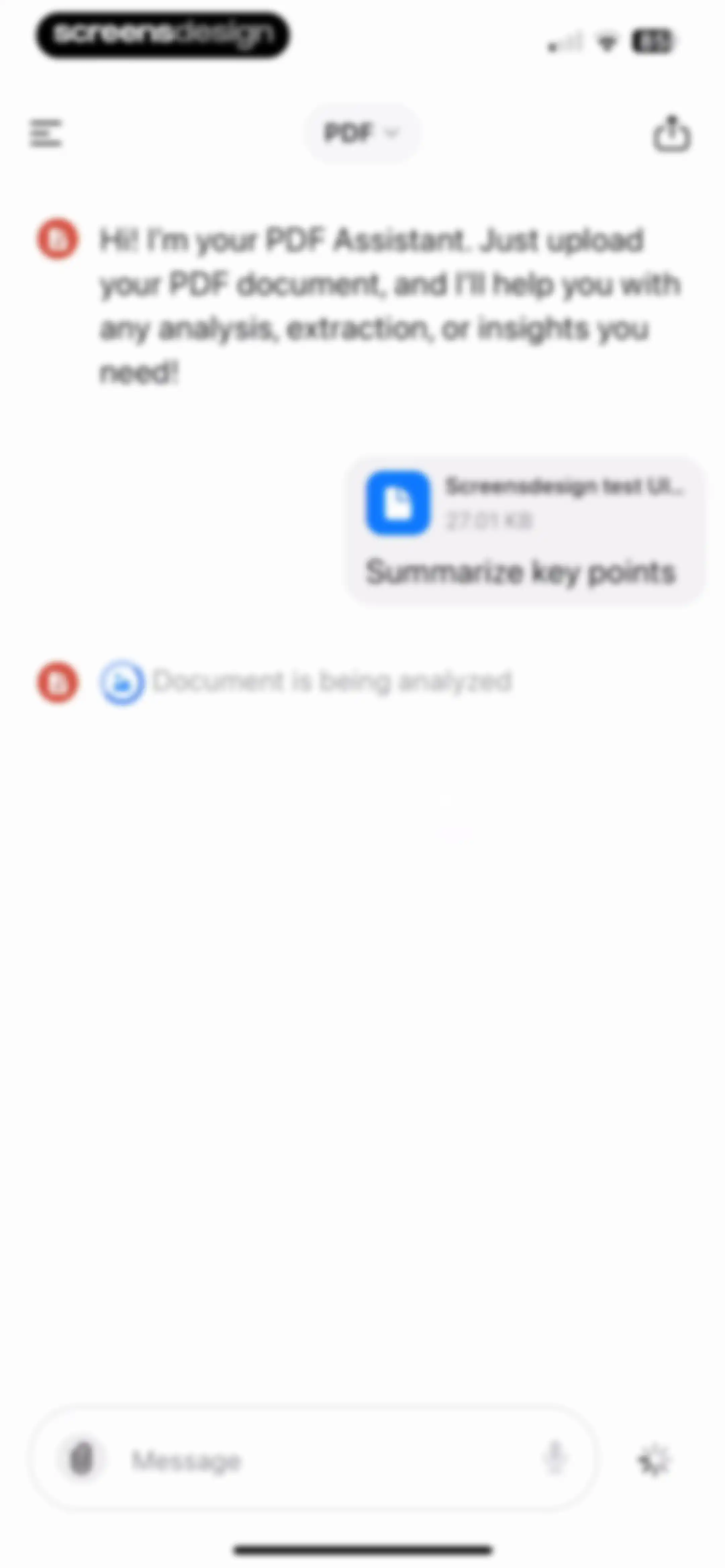 Chatbot App: AI Assistant screen 34