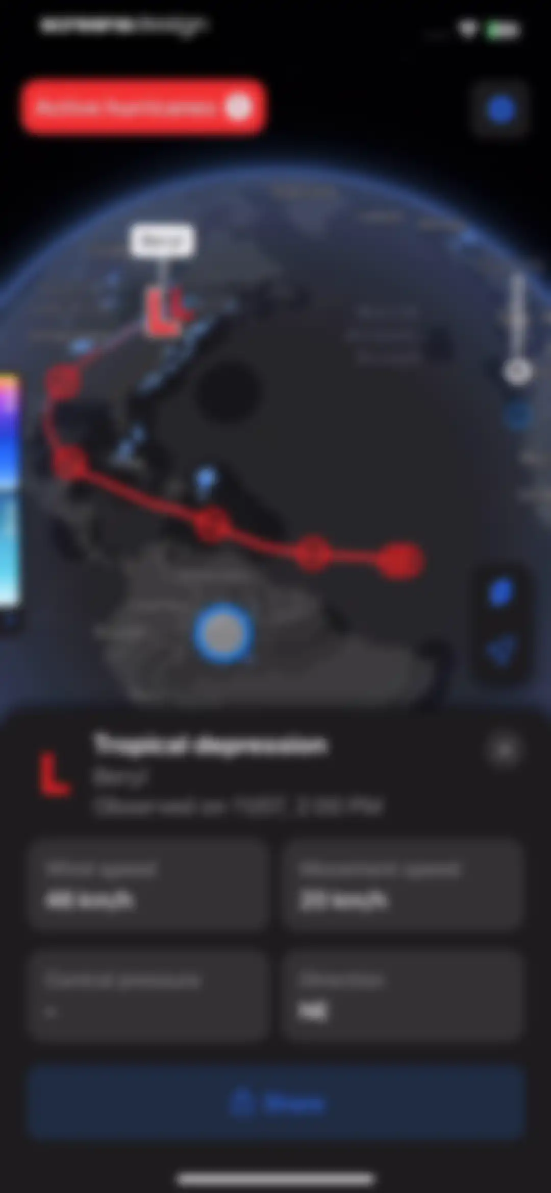 Rainbow AI: Weather Radar screen 18