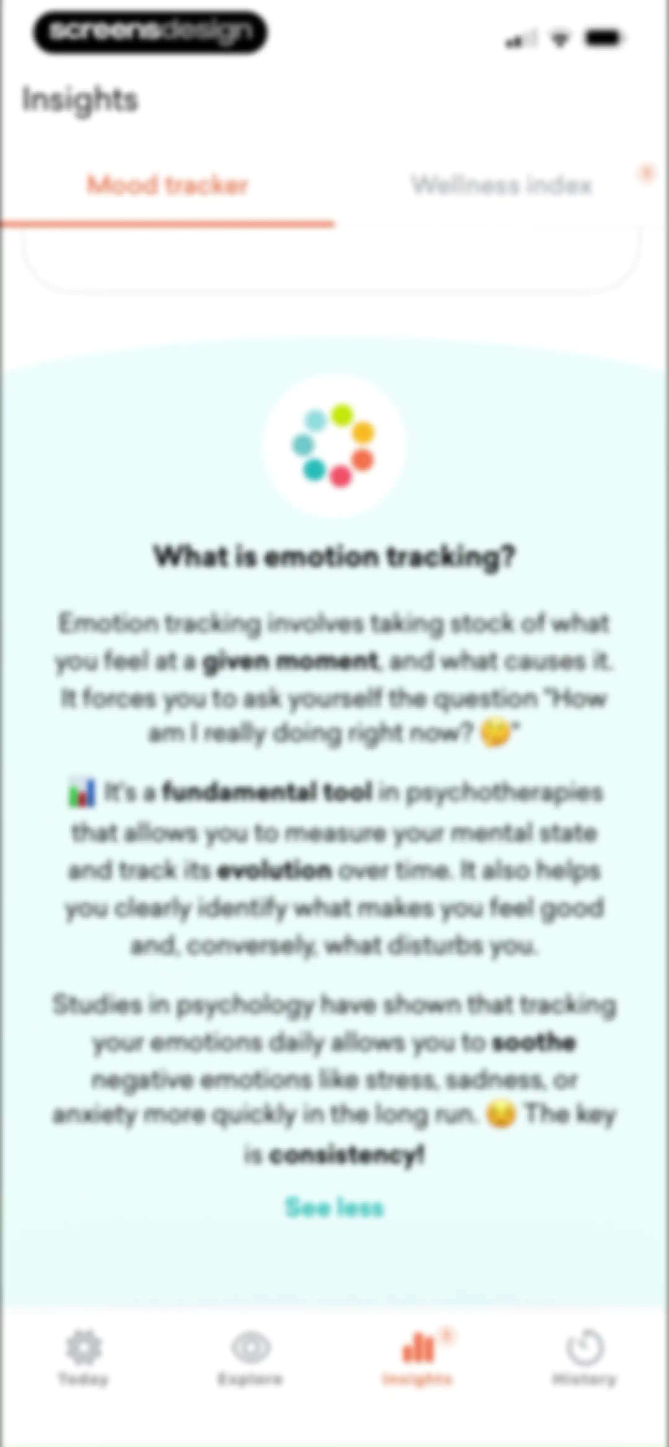 MindDay: Mental Health, Stress screen 140