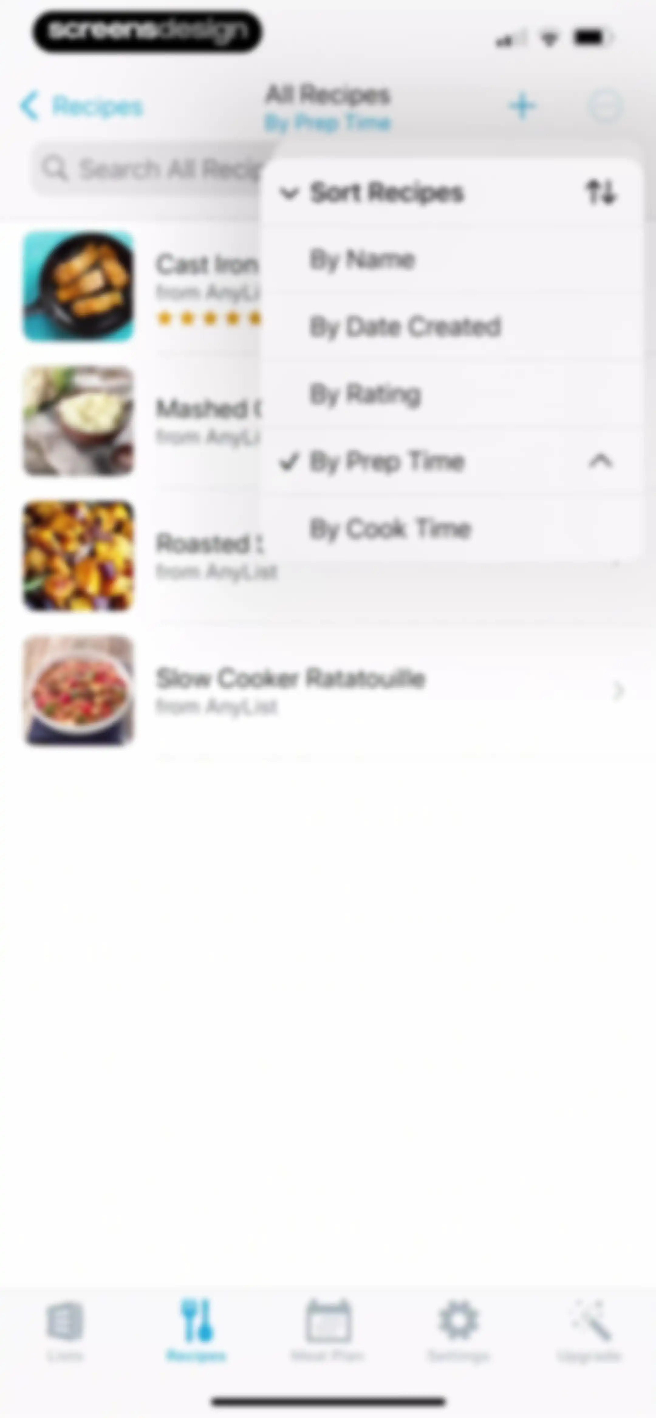 AnyList: Grocery Shopping List screen 93