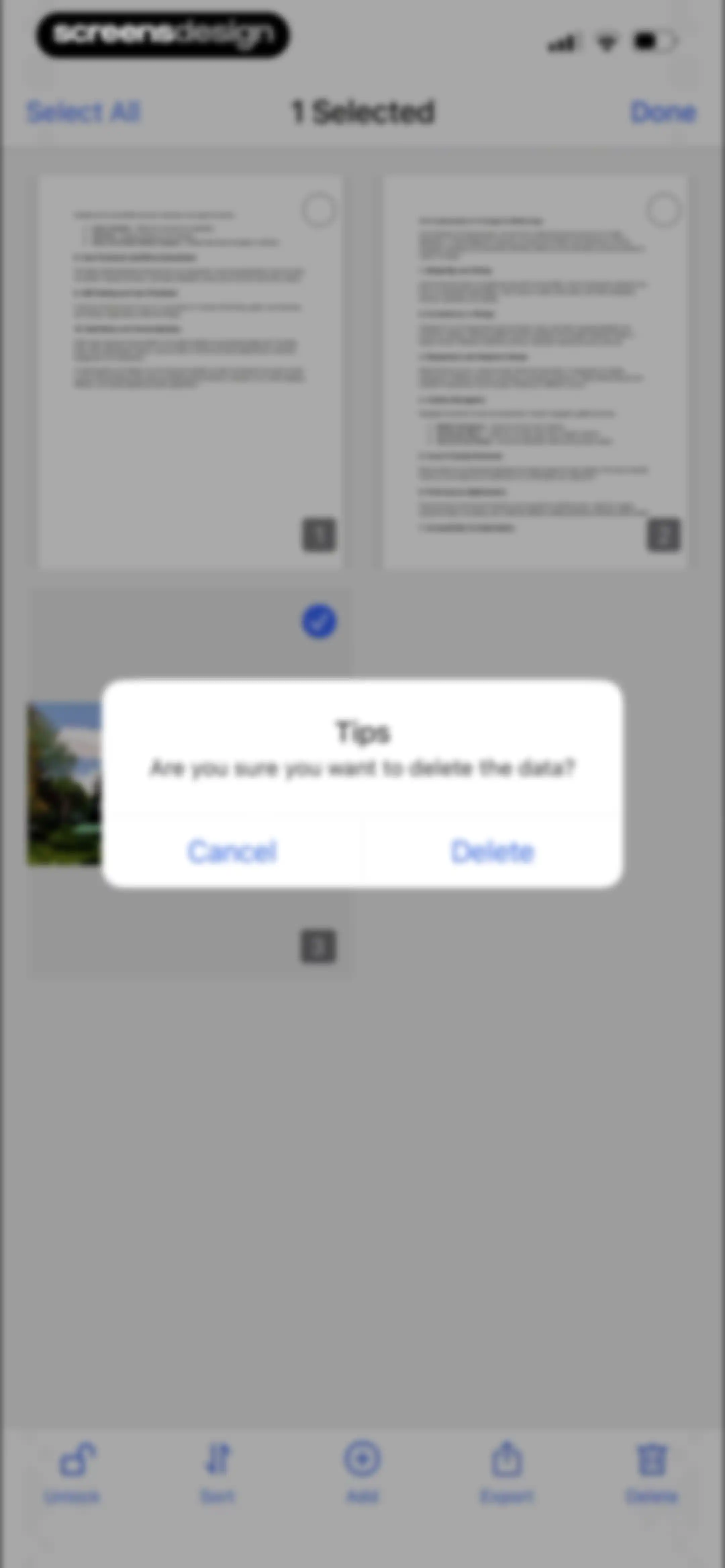 Mobile Scanner App - Scan PDF screen 55