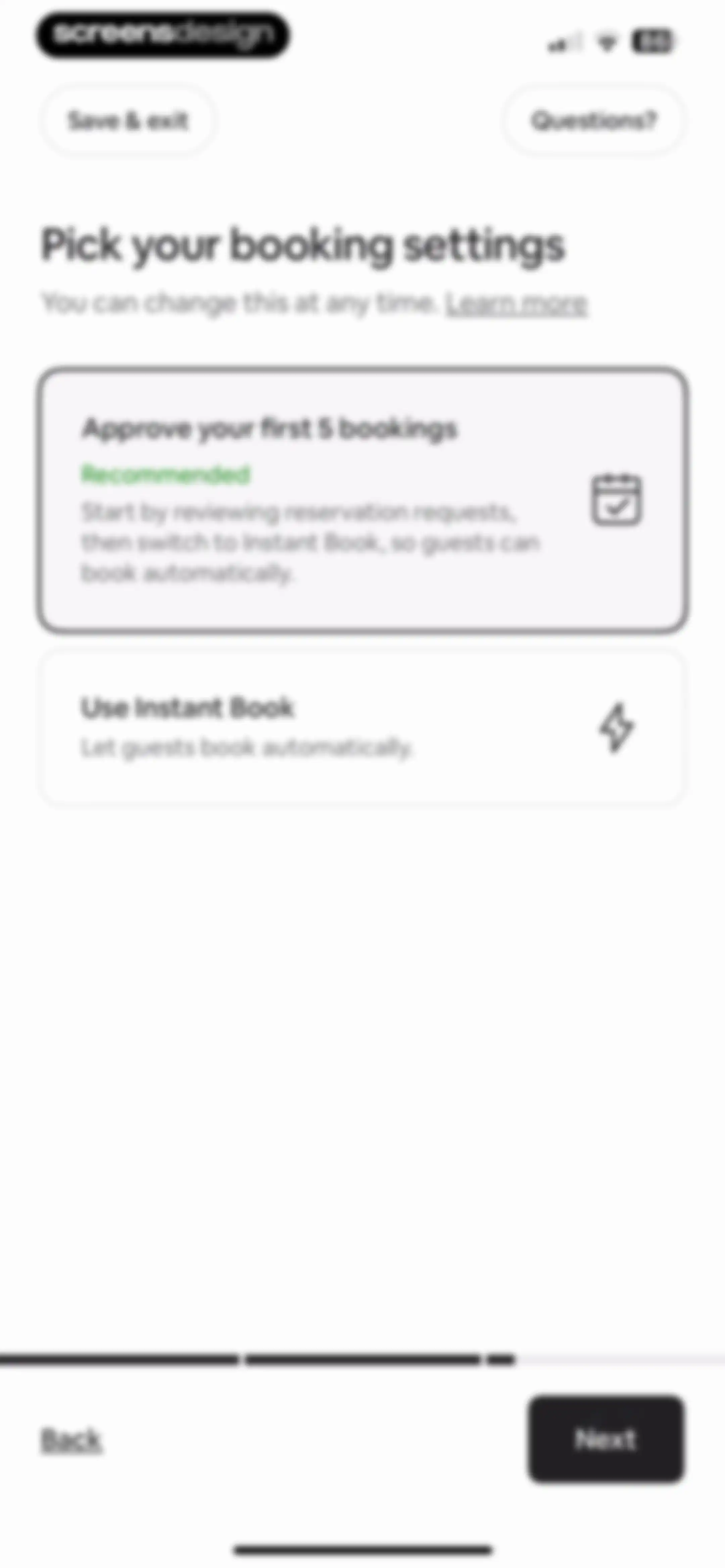 Airbnb screen 147
