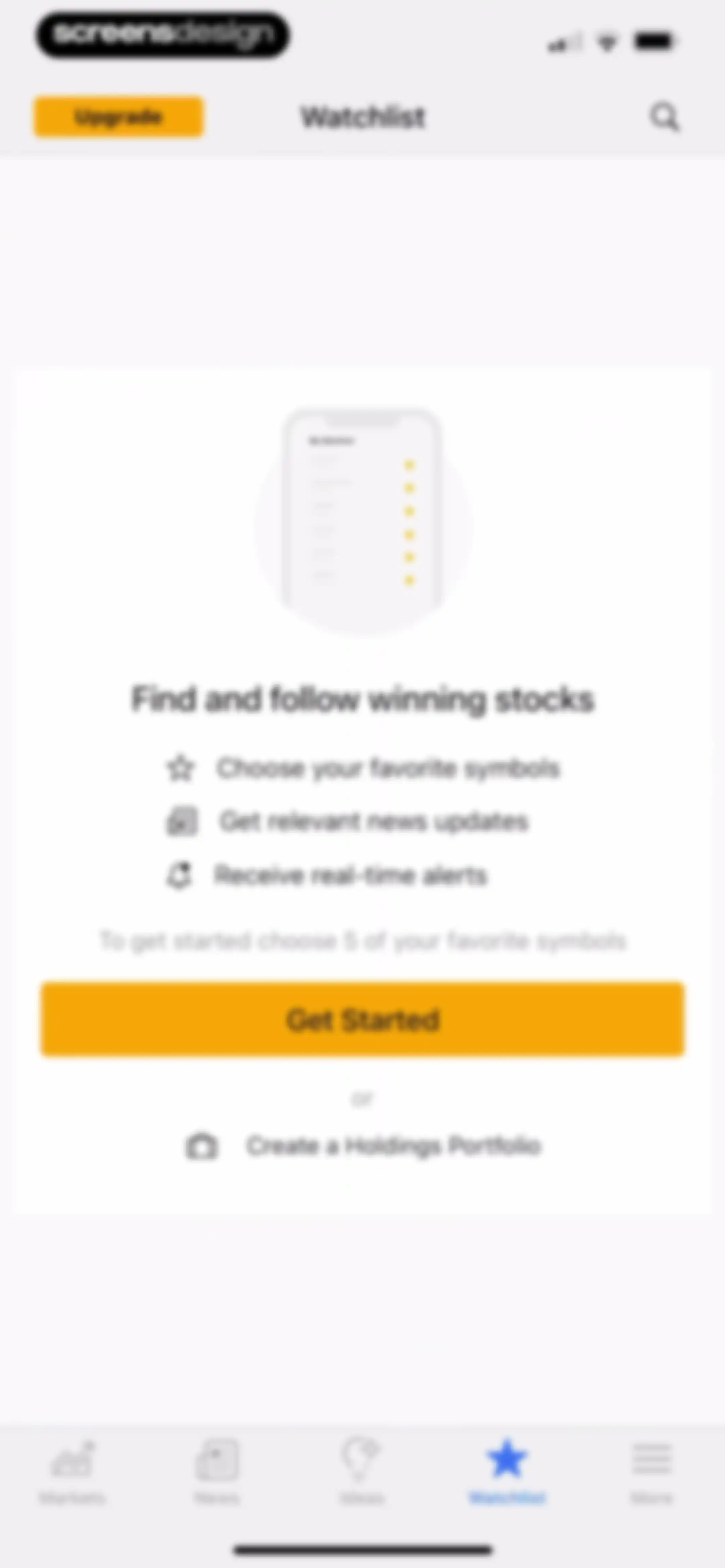 Investing.com: Stock Market screen 117
