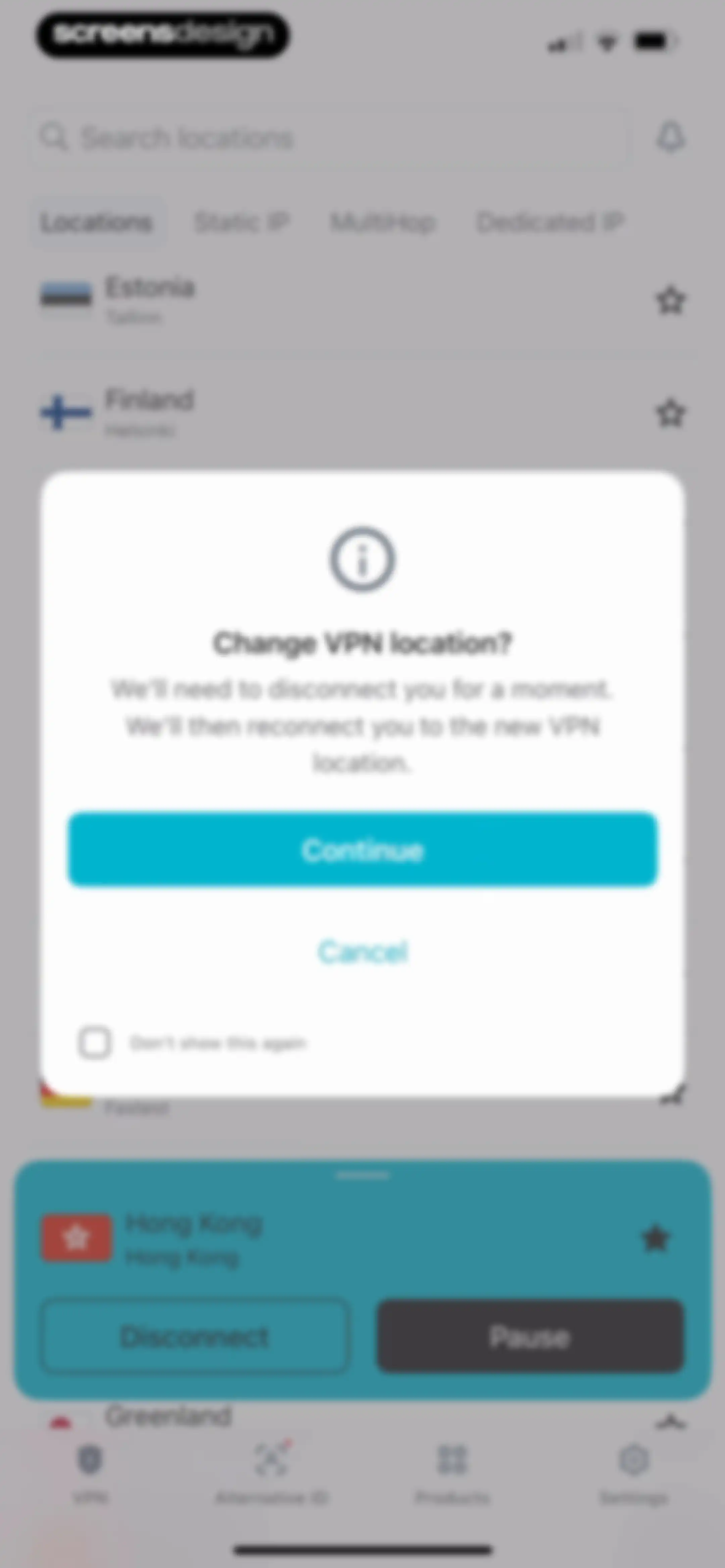Surfshark VPN: Fast VPN App screen 48