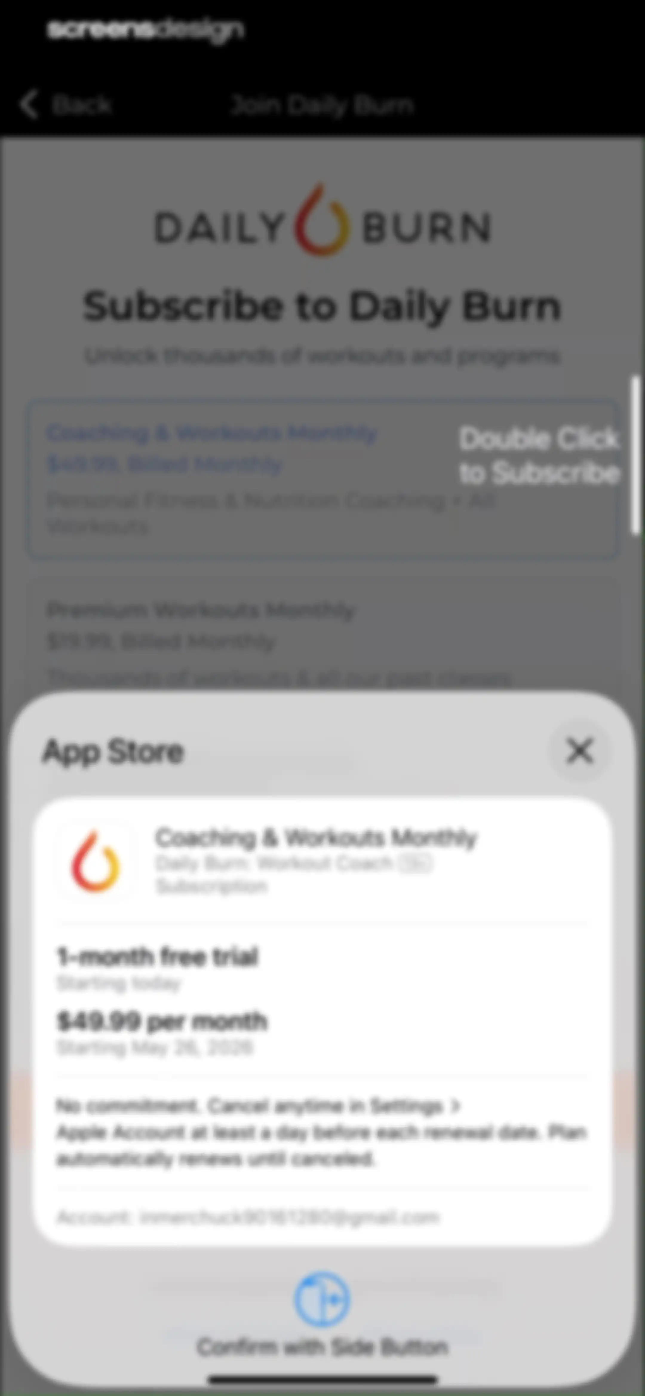 Daily Burn: Home Workouts screen 11