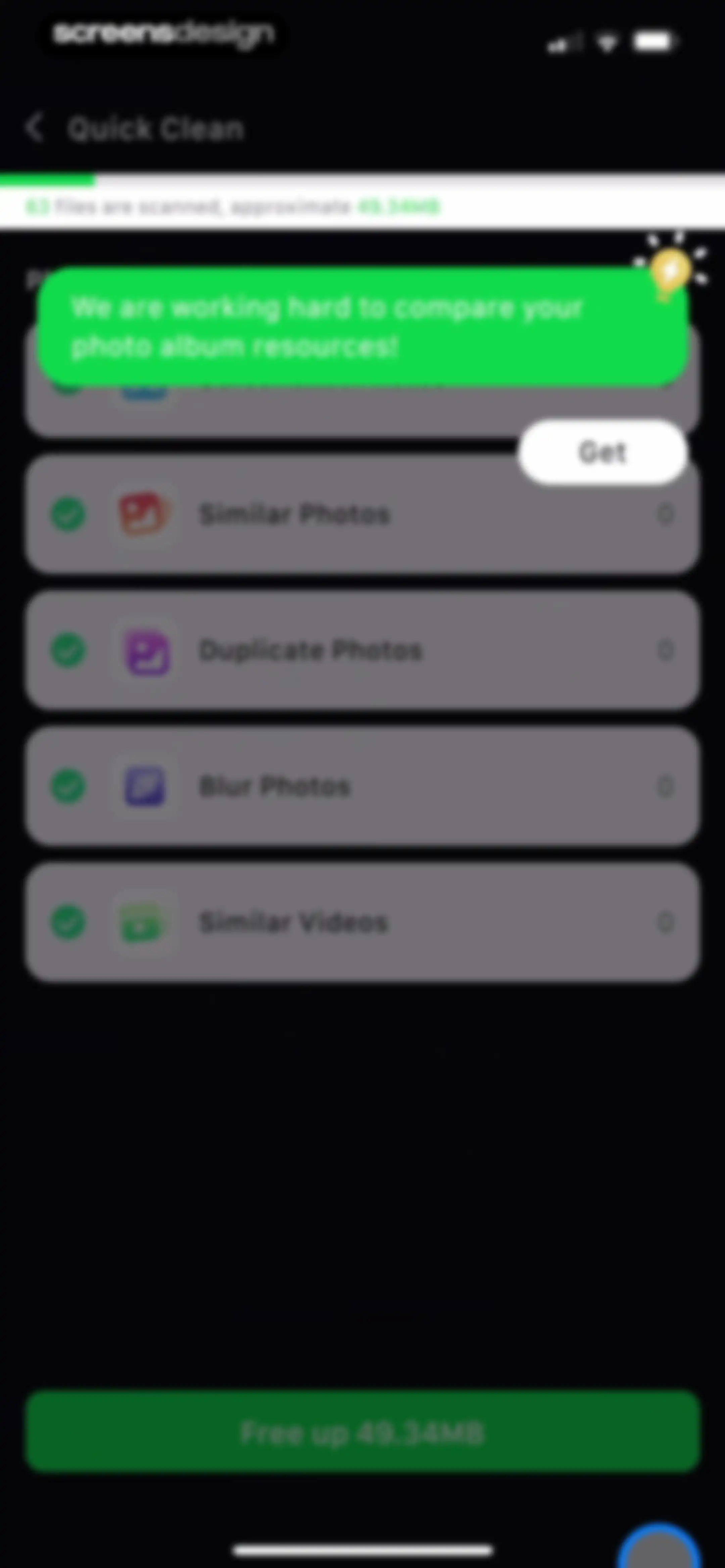 Device Care: Storage & Battery screen 10