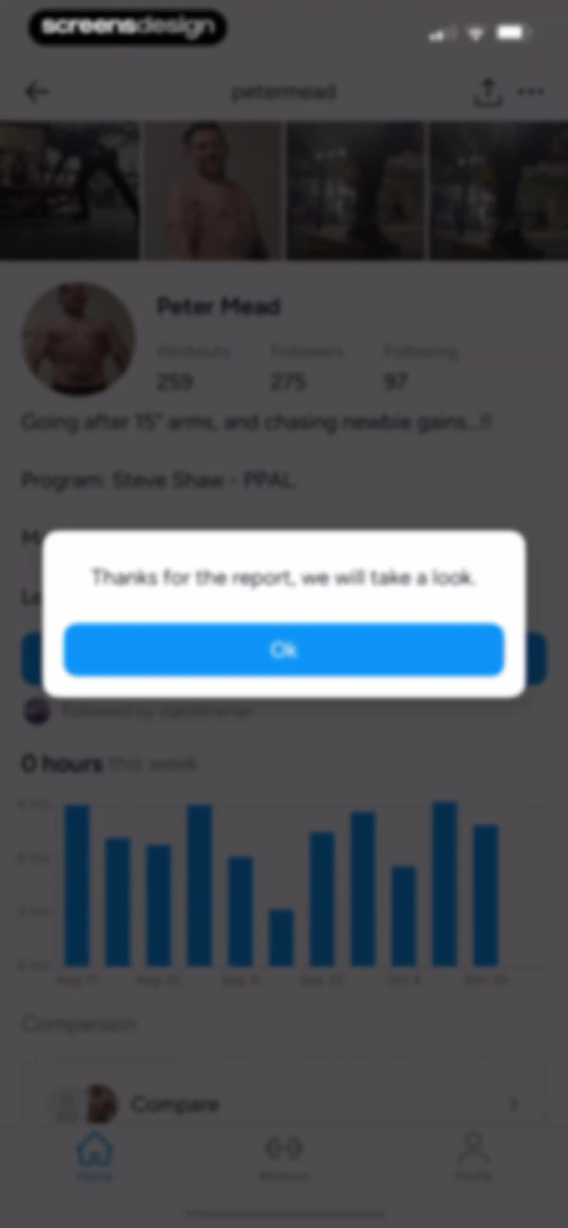Hevy - Workout Tracker Gym Log screen 116