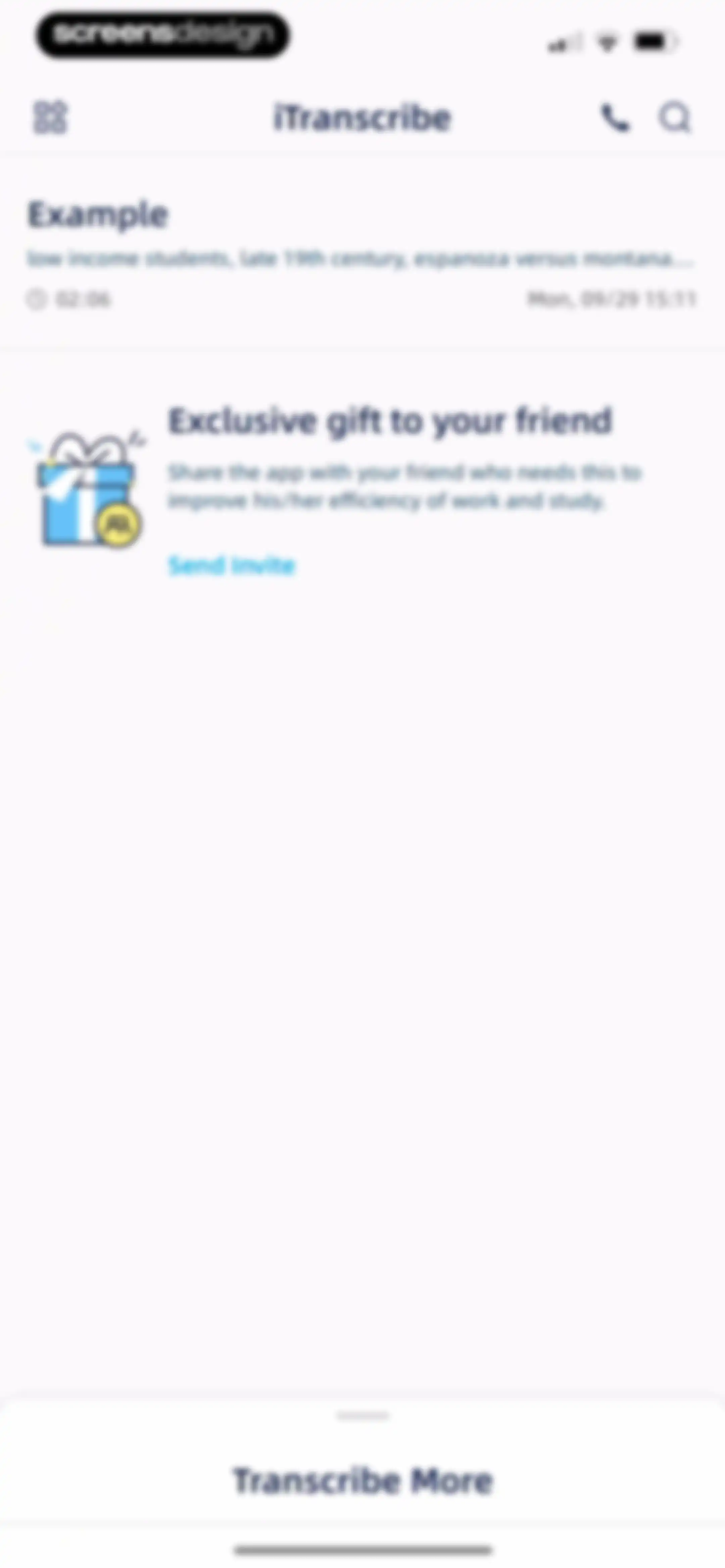 iTranscribe - Audio to Text screen 14