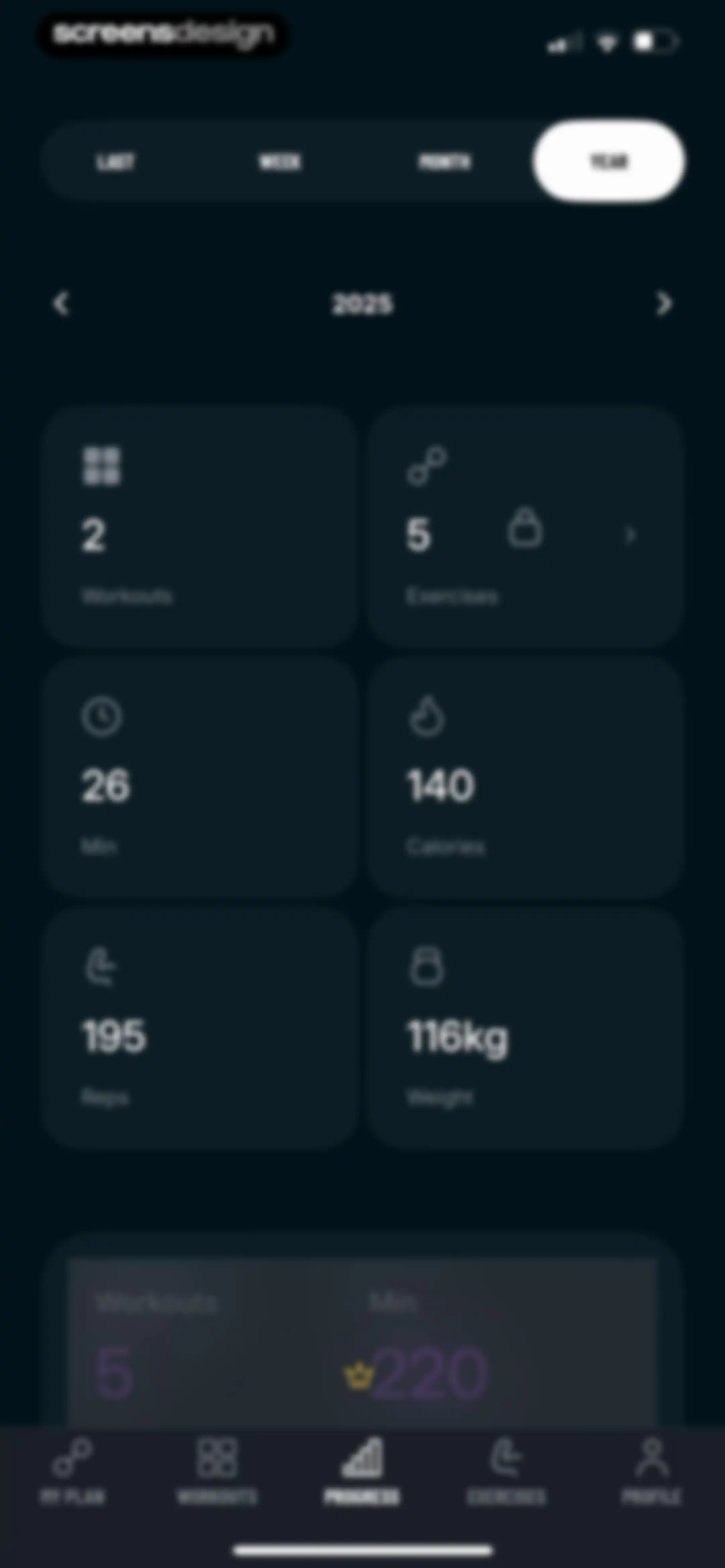 Befit: Gym & Home Workout Plan screen 120